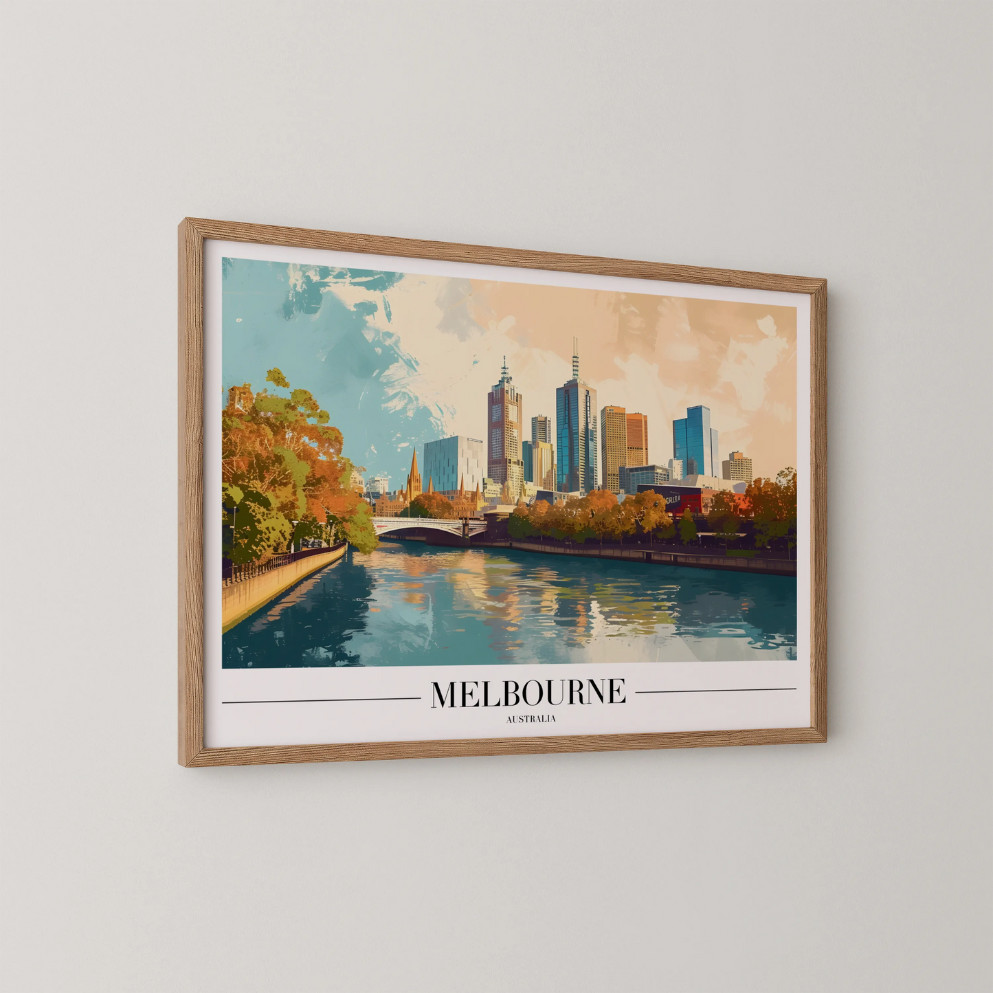 Melbourne, Australia, City Prints