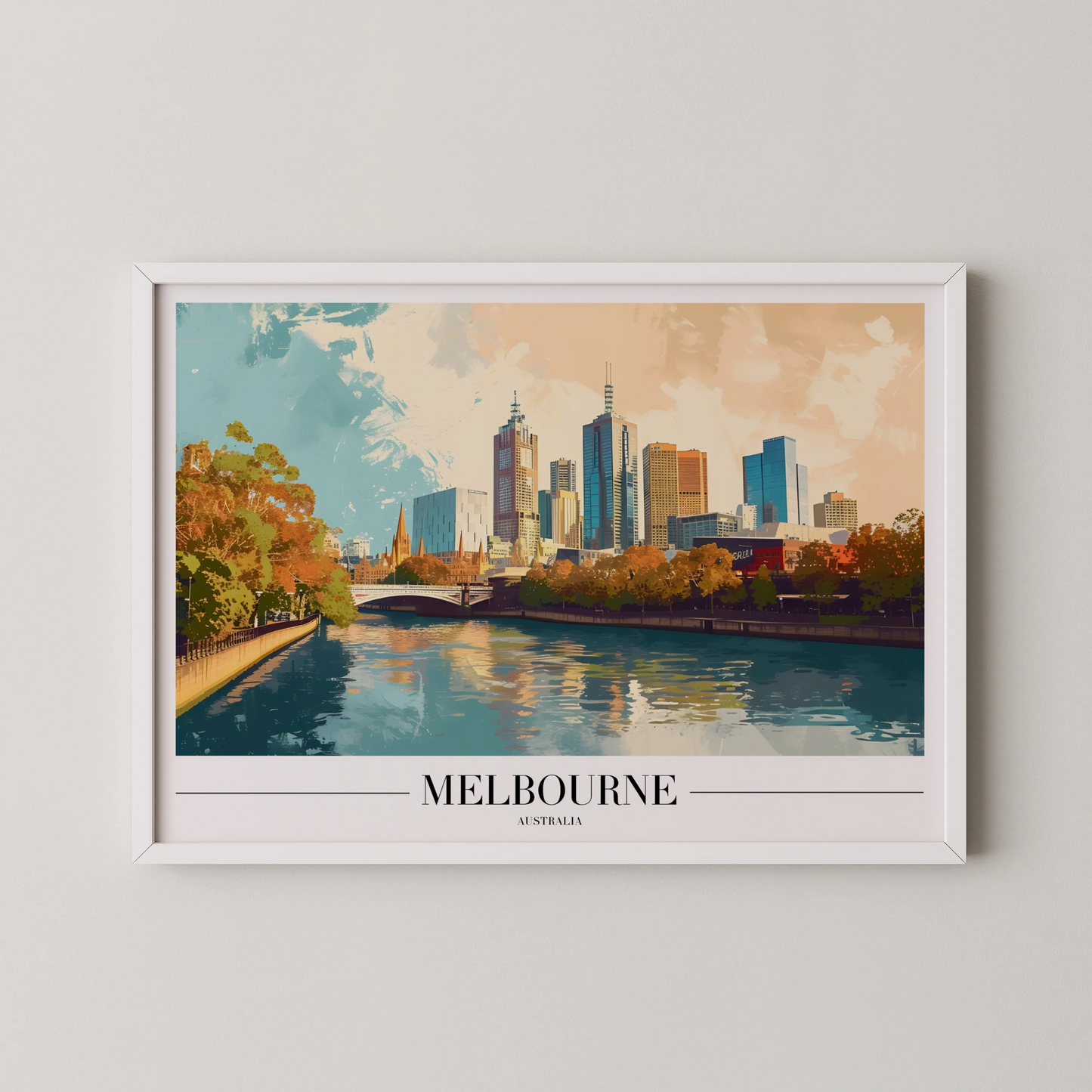 Melbourne, Australia, City Prints