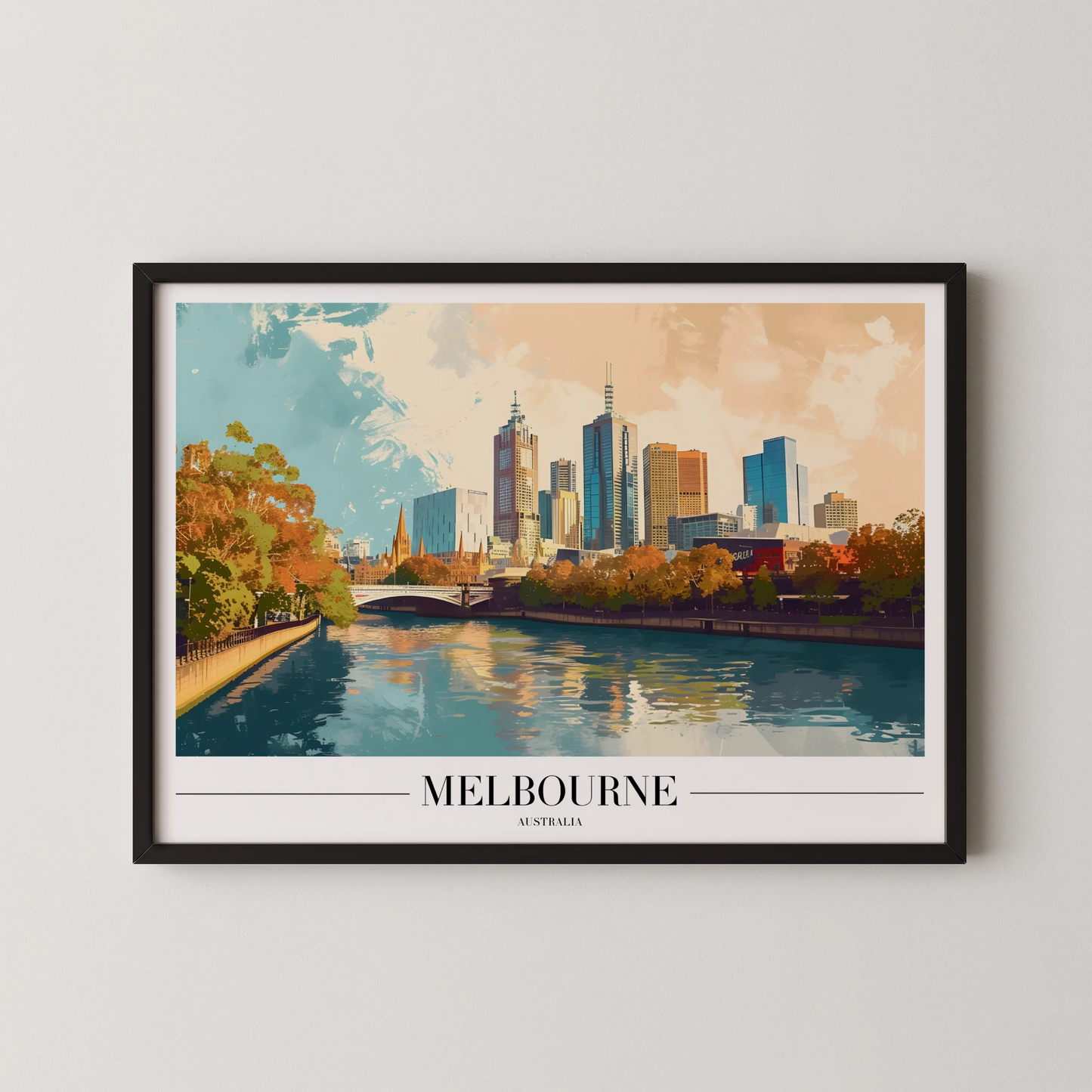 Melbourne, Australia, City Prints