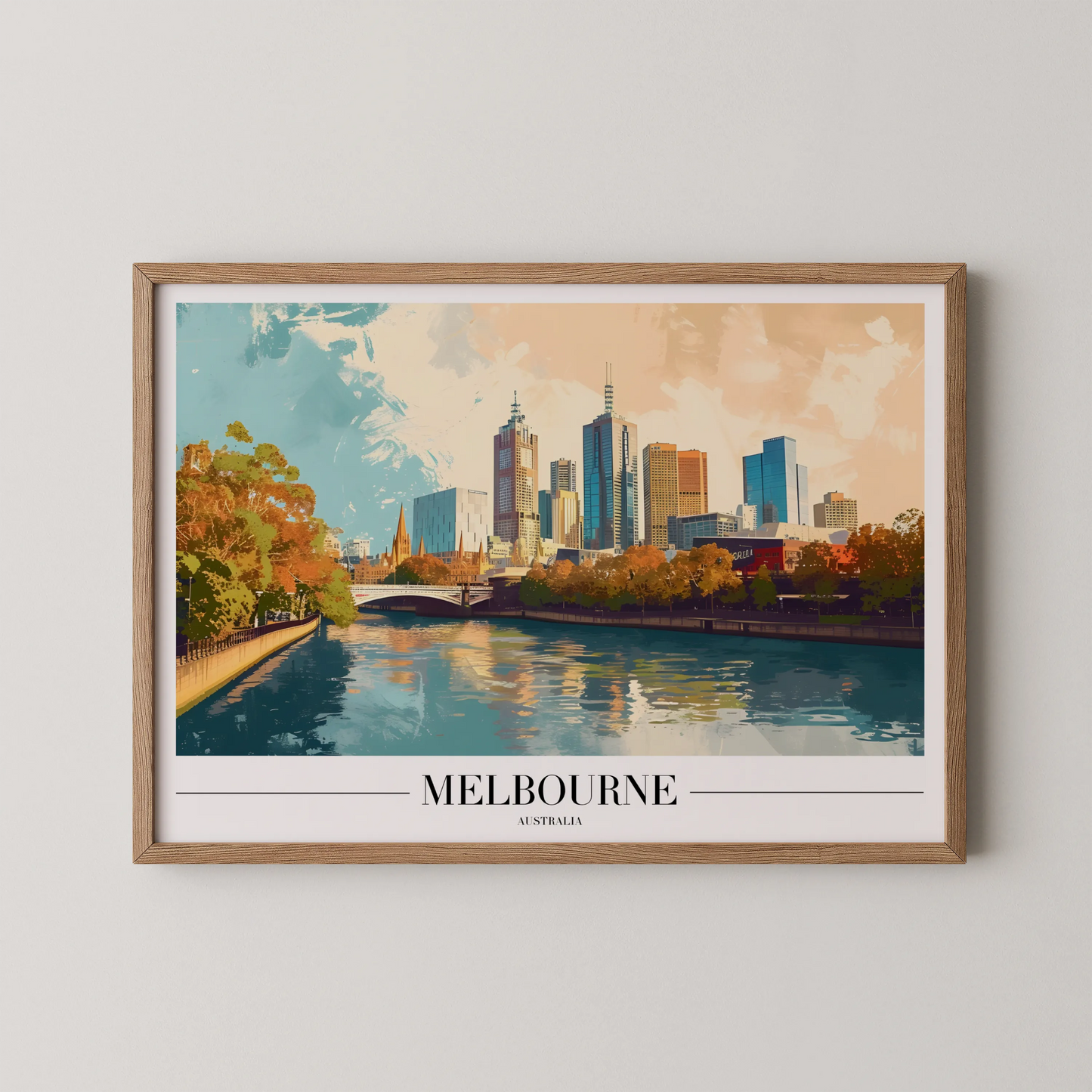Melbourne, Australia, City Prints