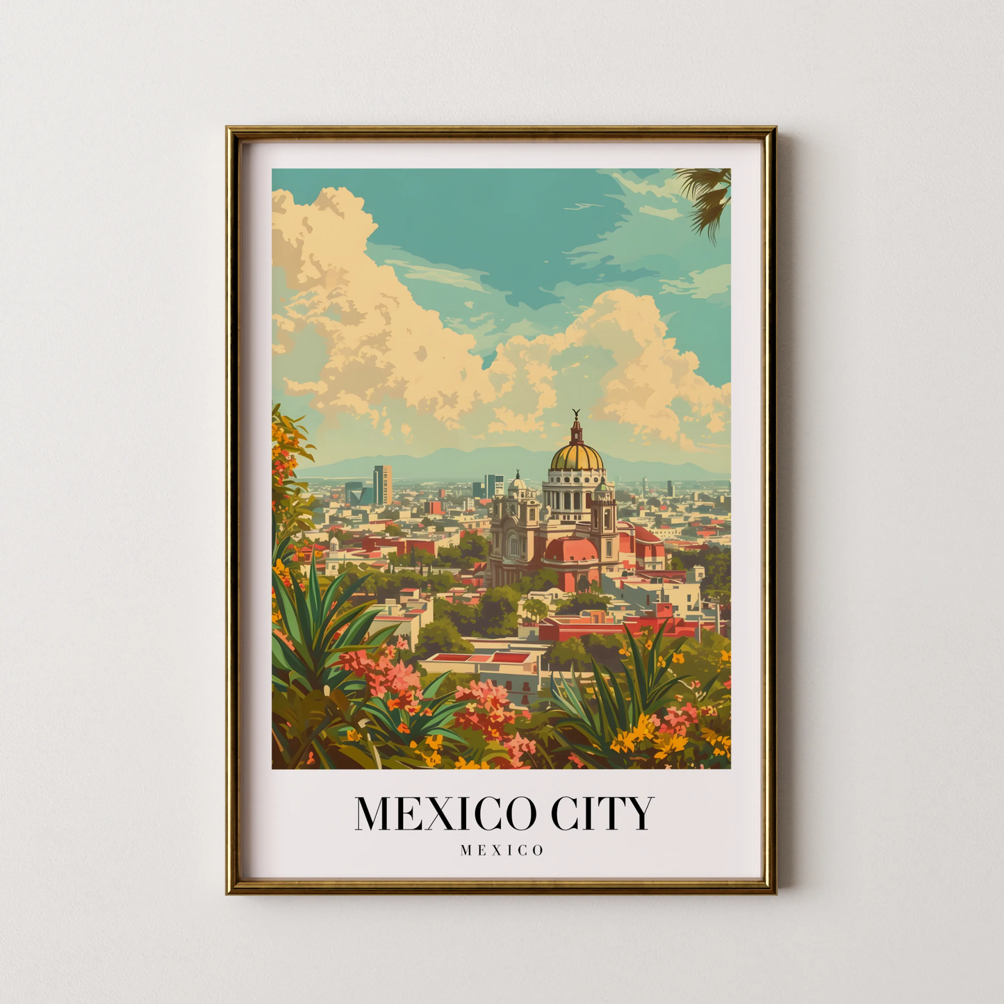 Mexico City, Mexico, City Prints