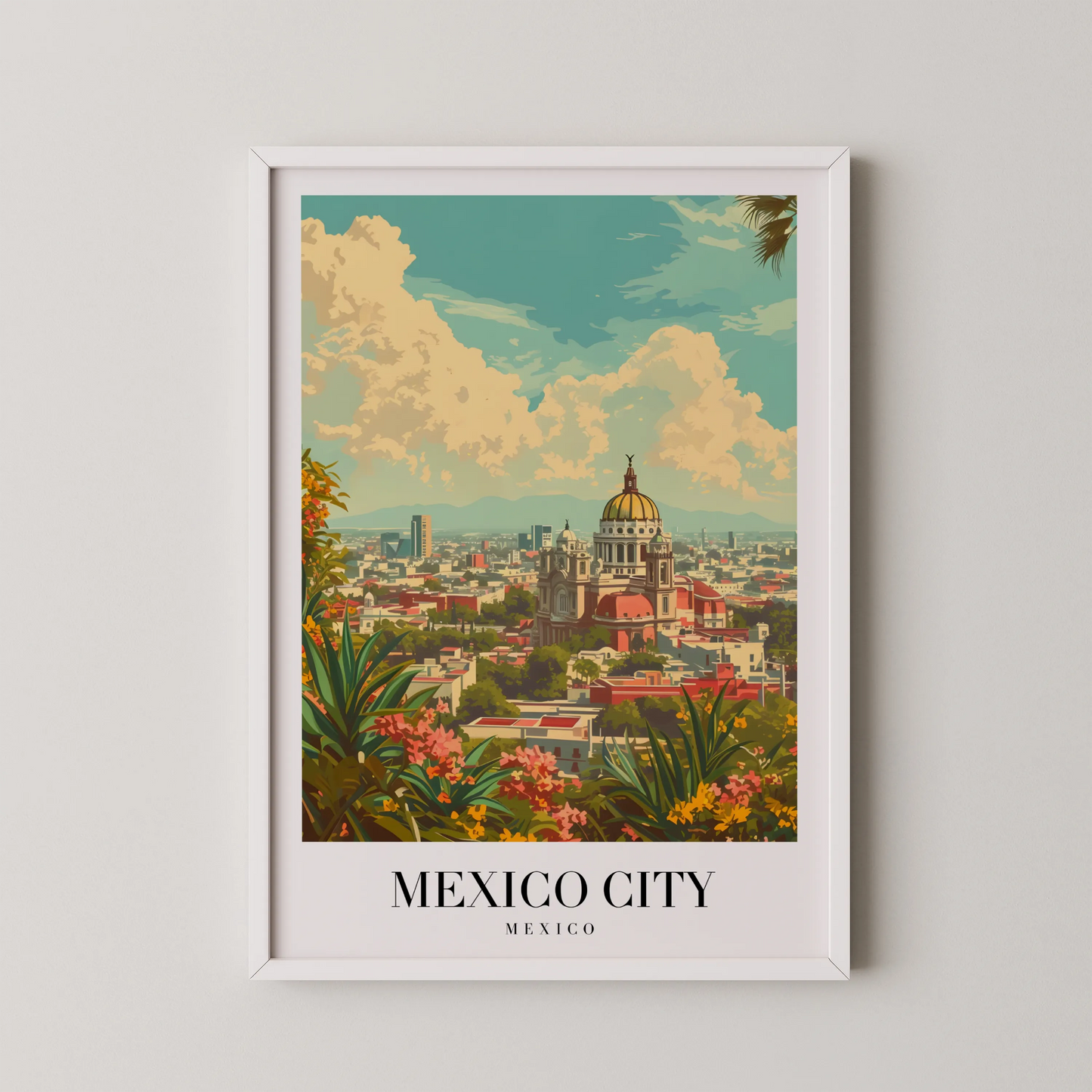 Mexico City, Mexico, City Prints