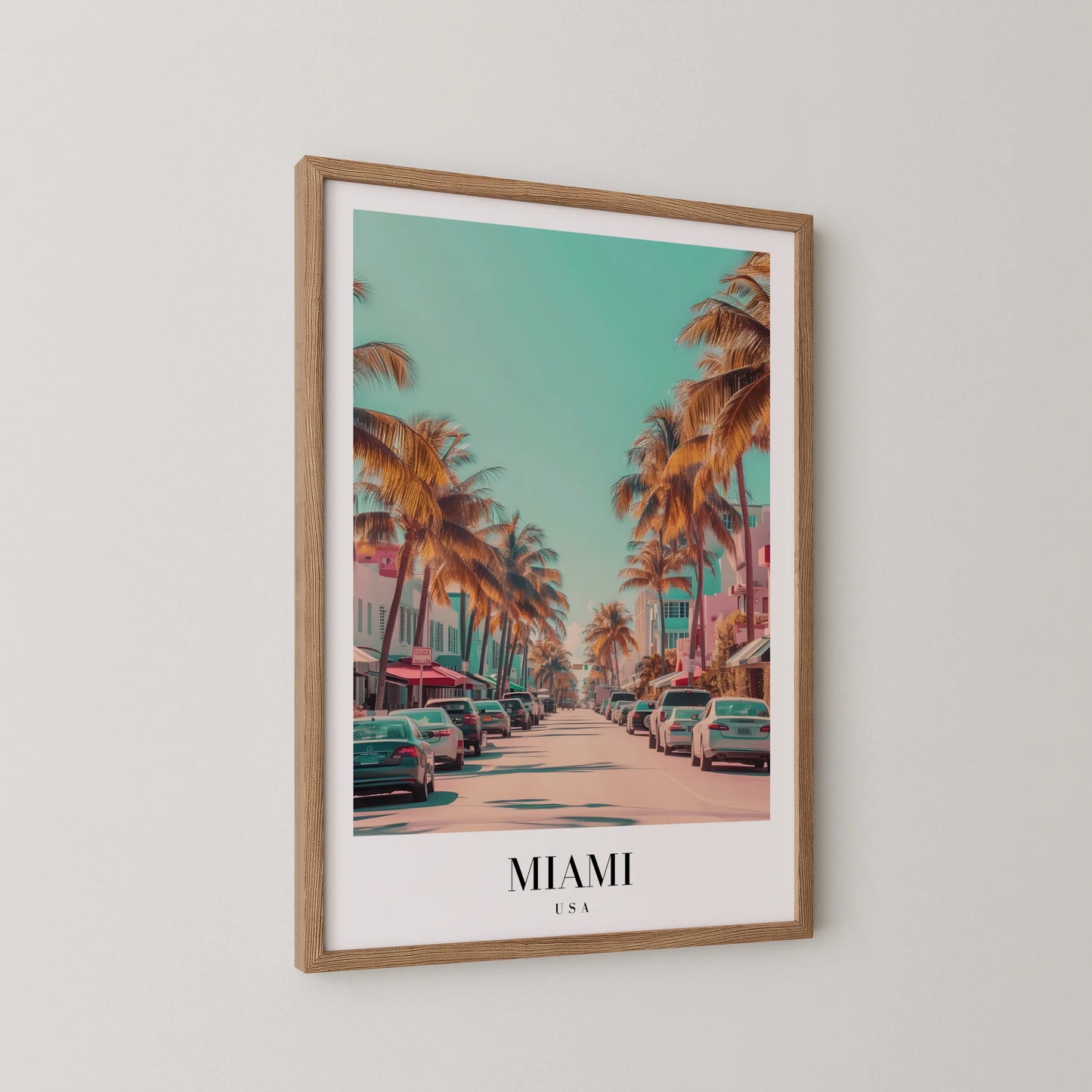 Miami, USA, City Prints