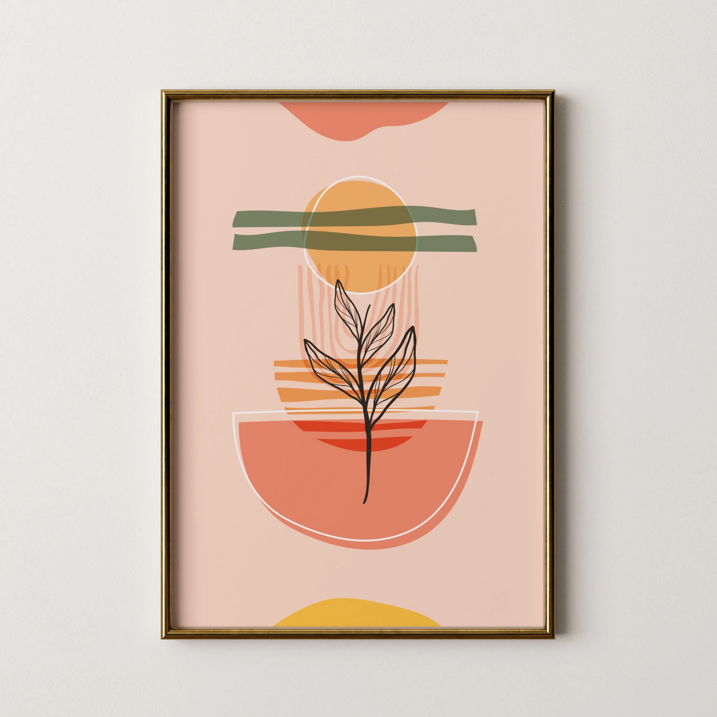 Modern Minimal Artwork, Wall Art