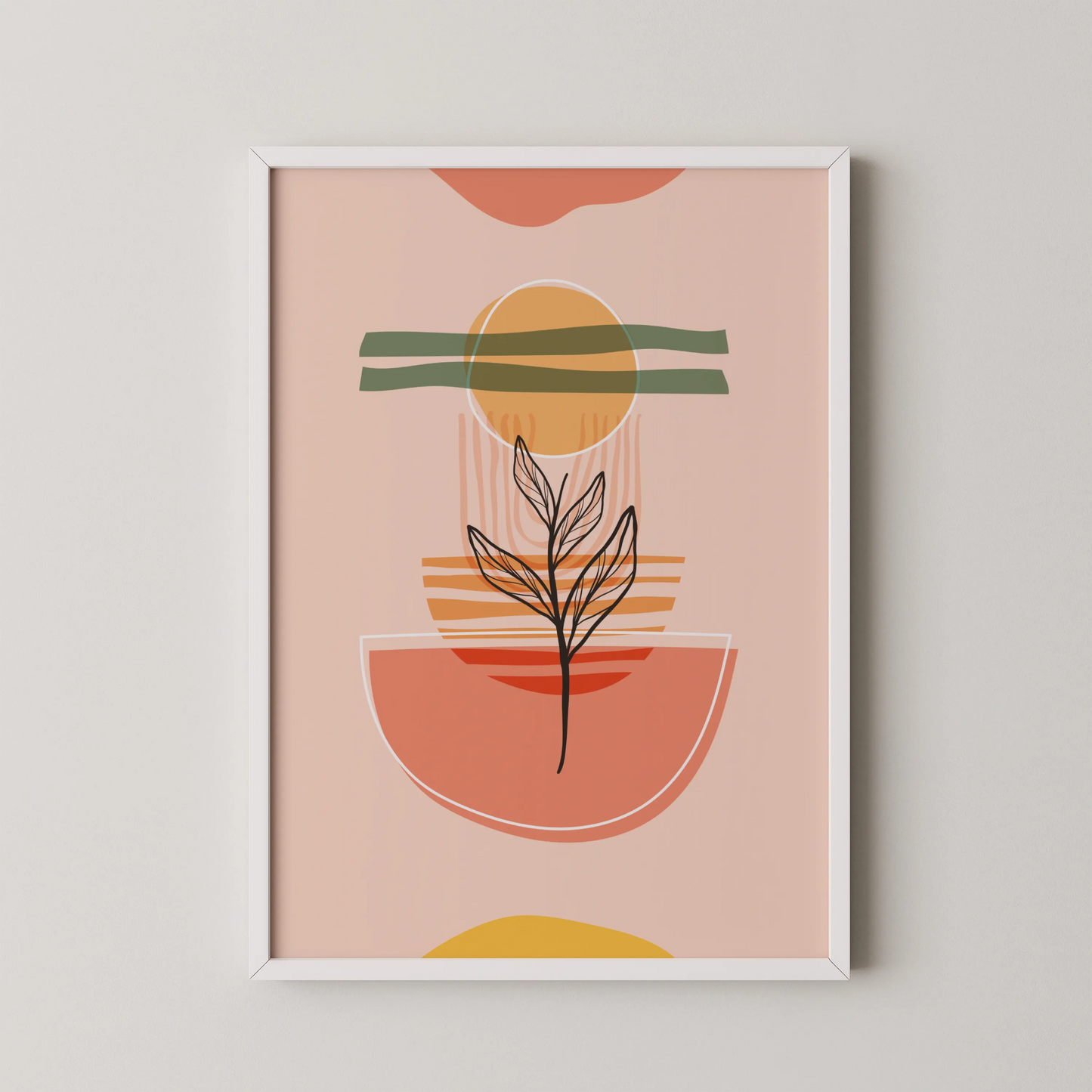 Modern Minimal Artwork, Wall Art