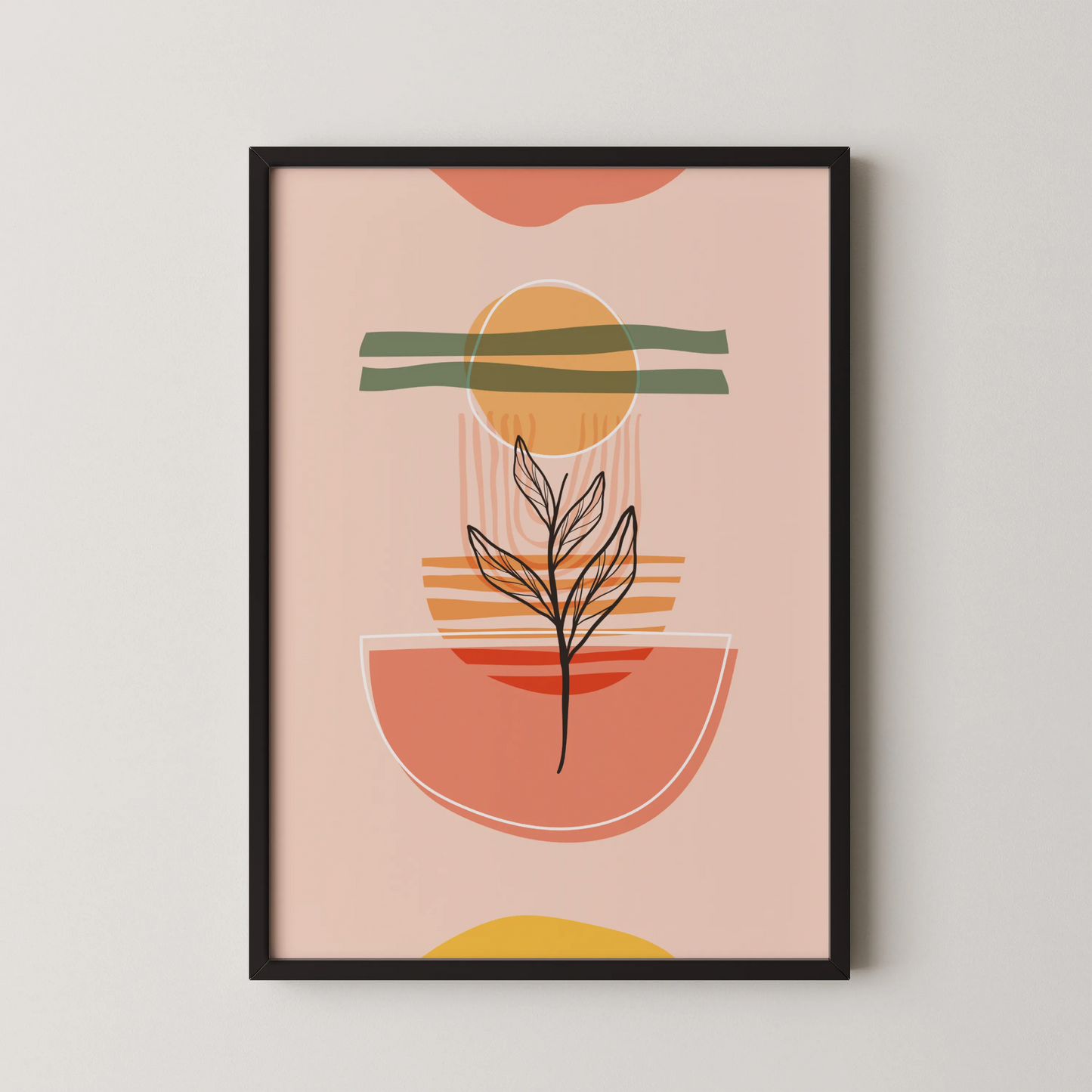 Modern Minimal Artwork, Wall Art