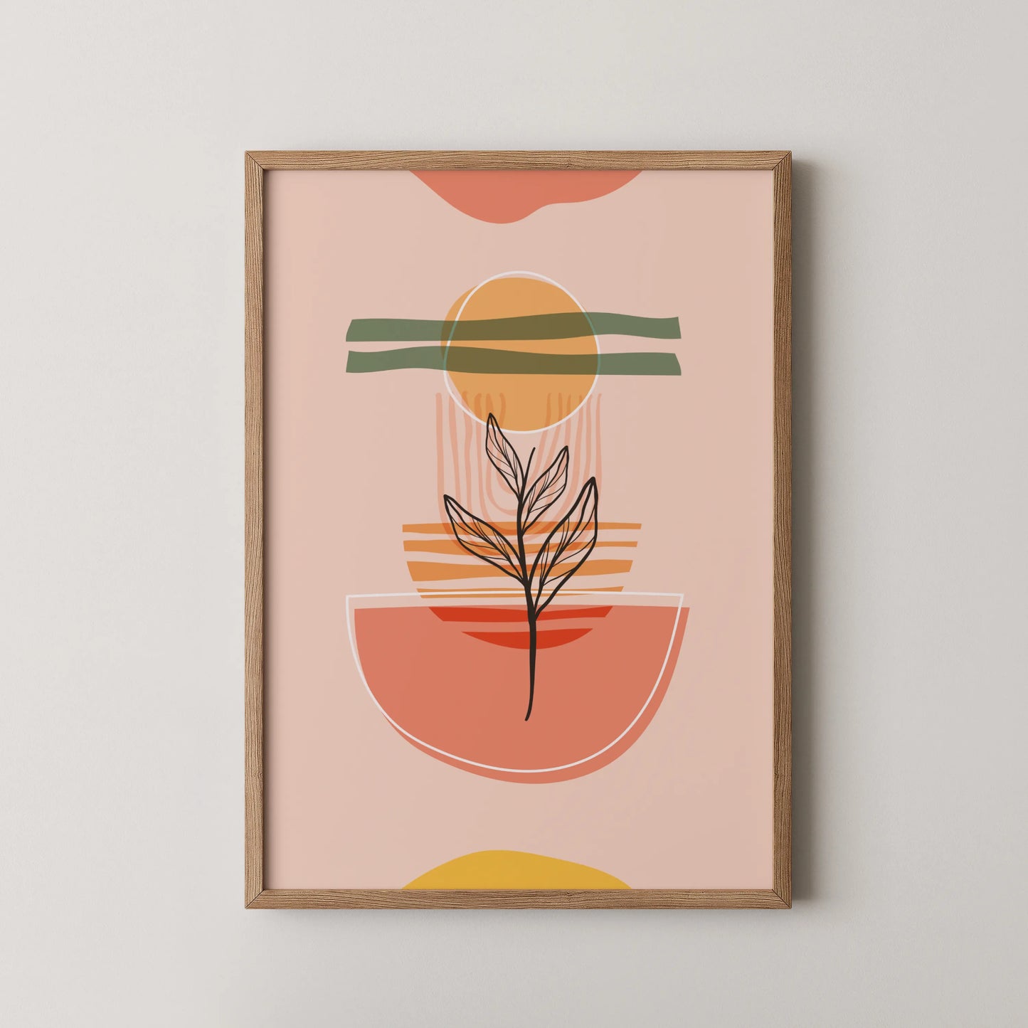 Modern Minimal Artwork, Wall Art