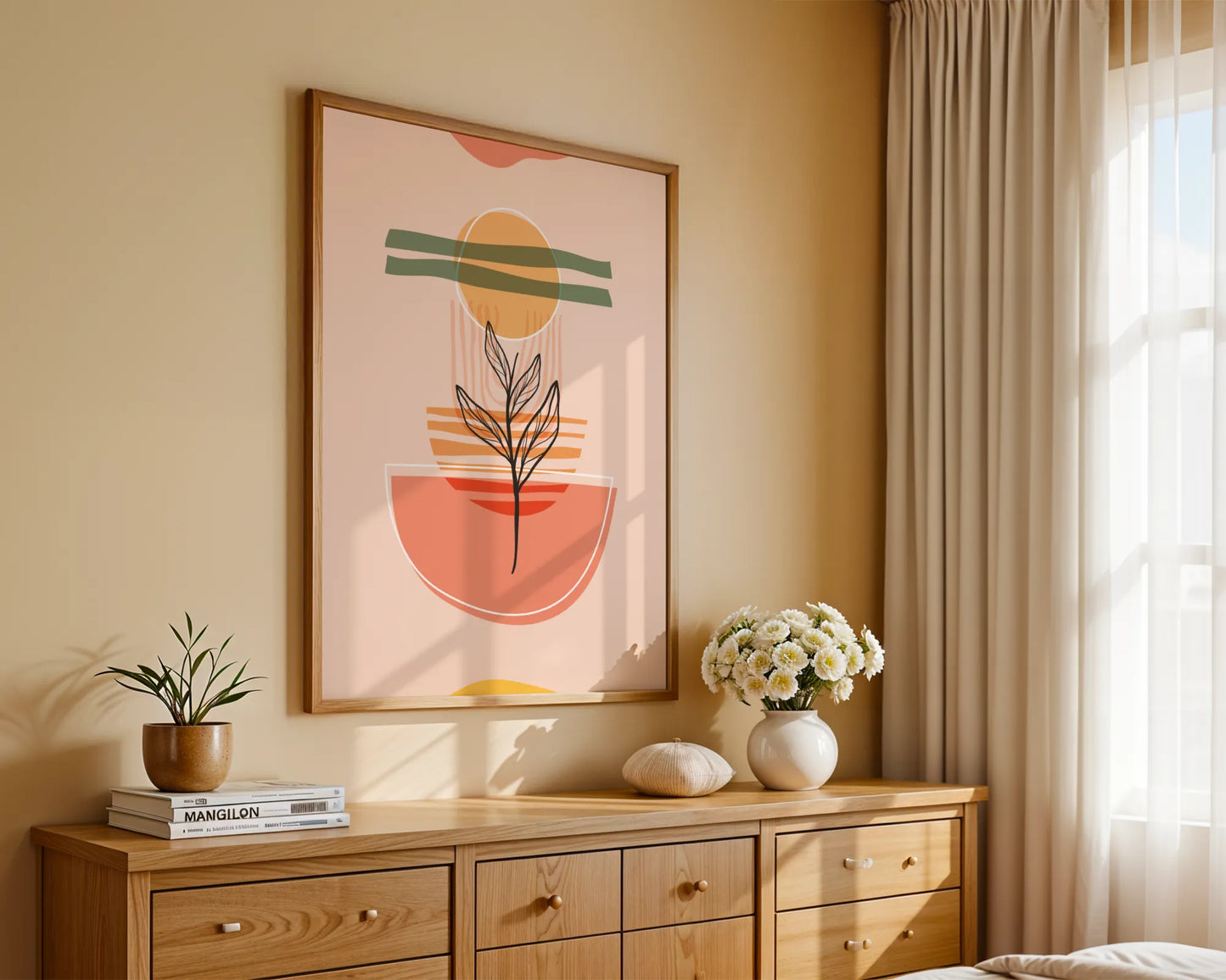 Modern Minimal Artwork, Wall Art