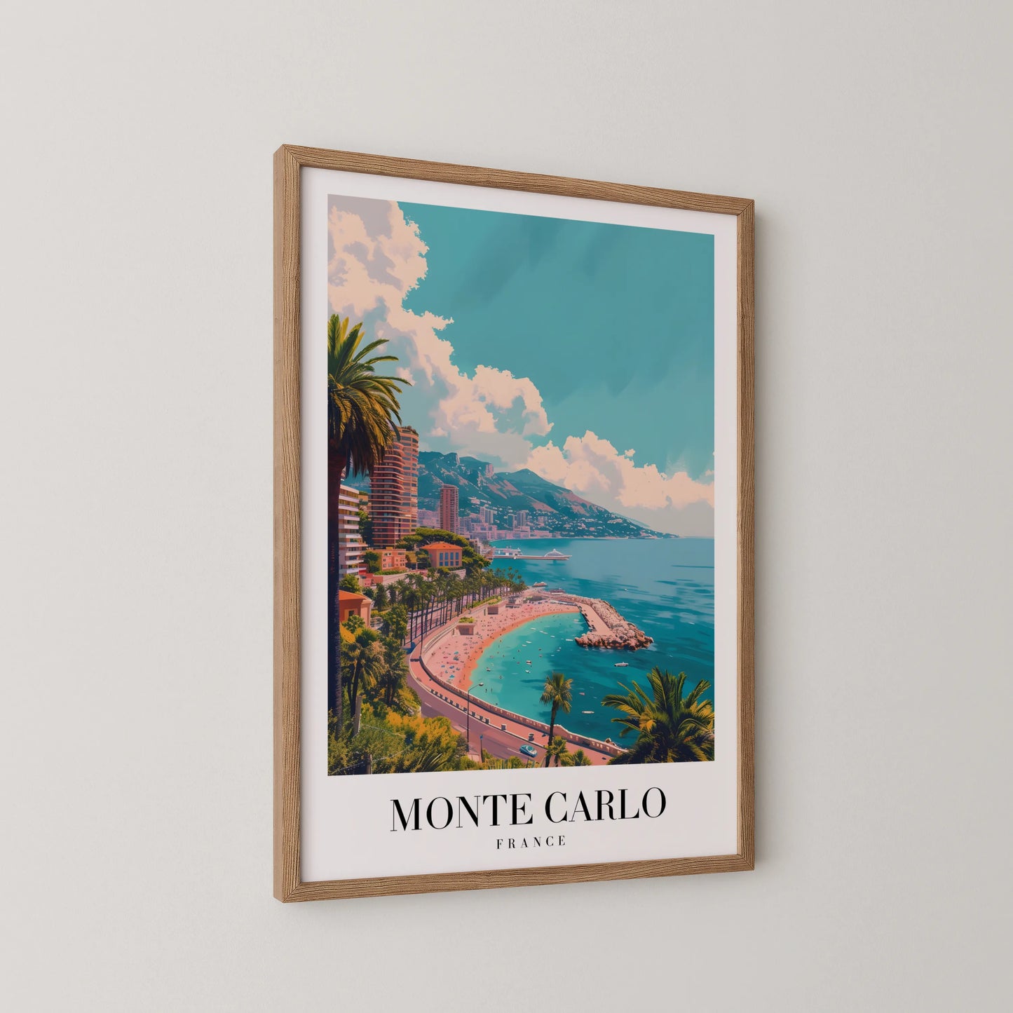 Monte Carlo, France, City Prints