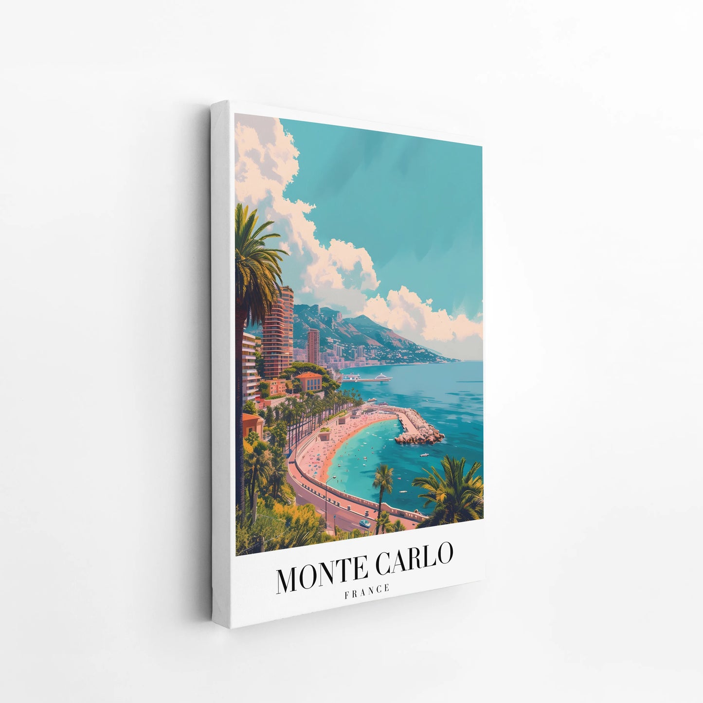 Monte Carlo, France, City Prints