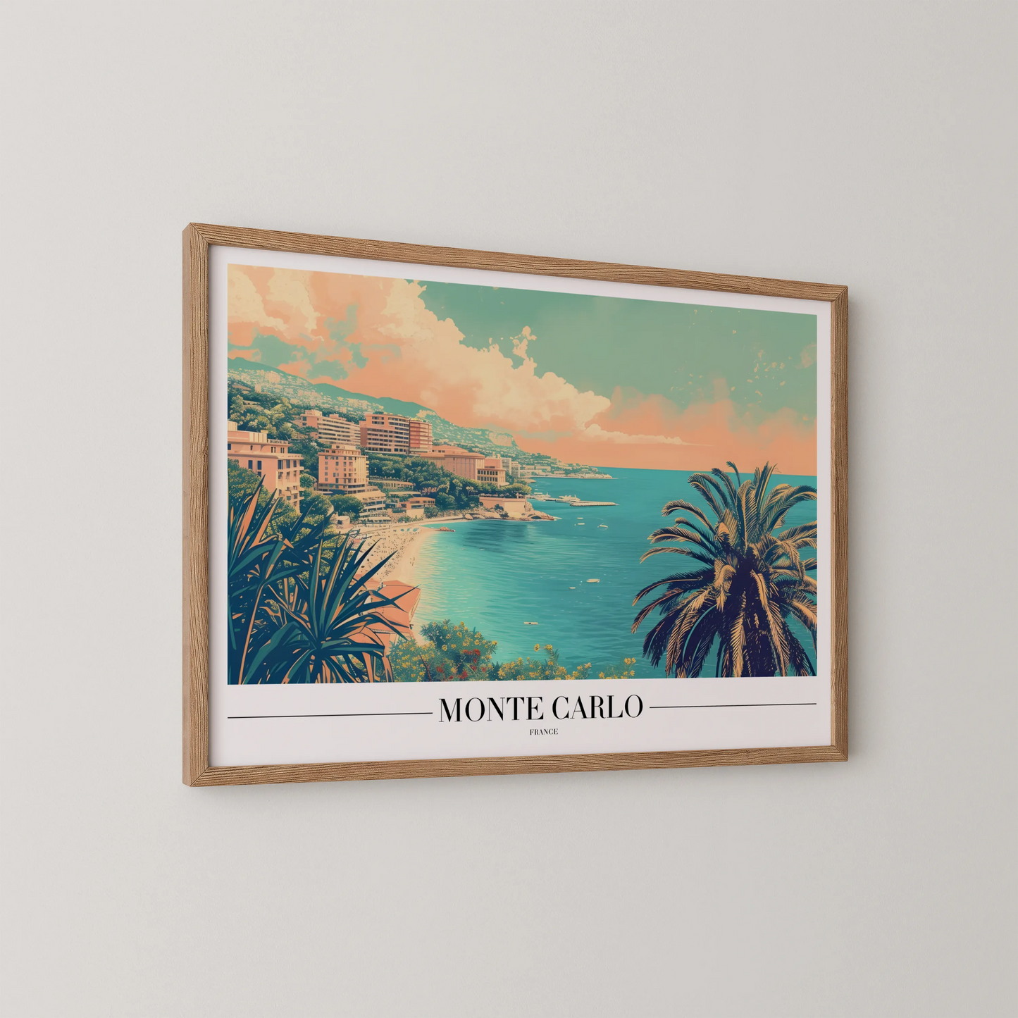 Monte Carlo, France, City Prints