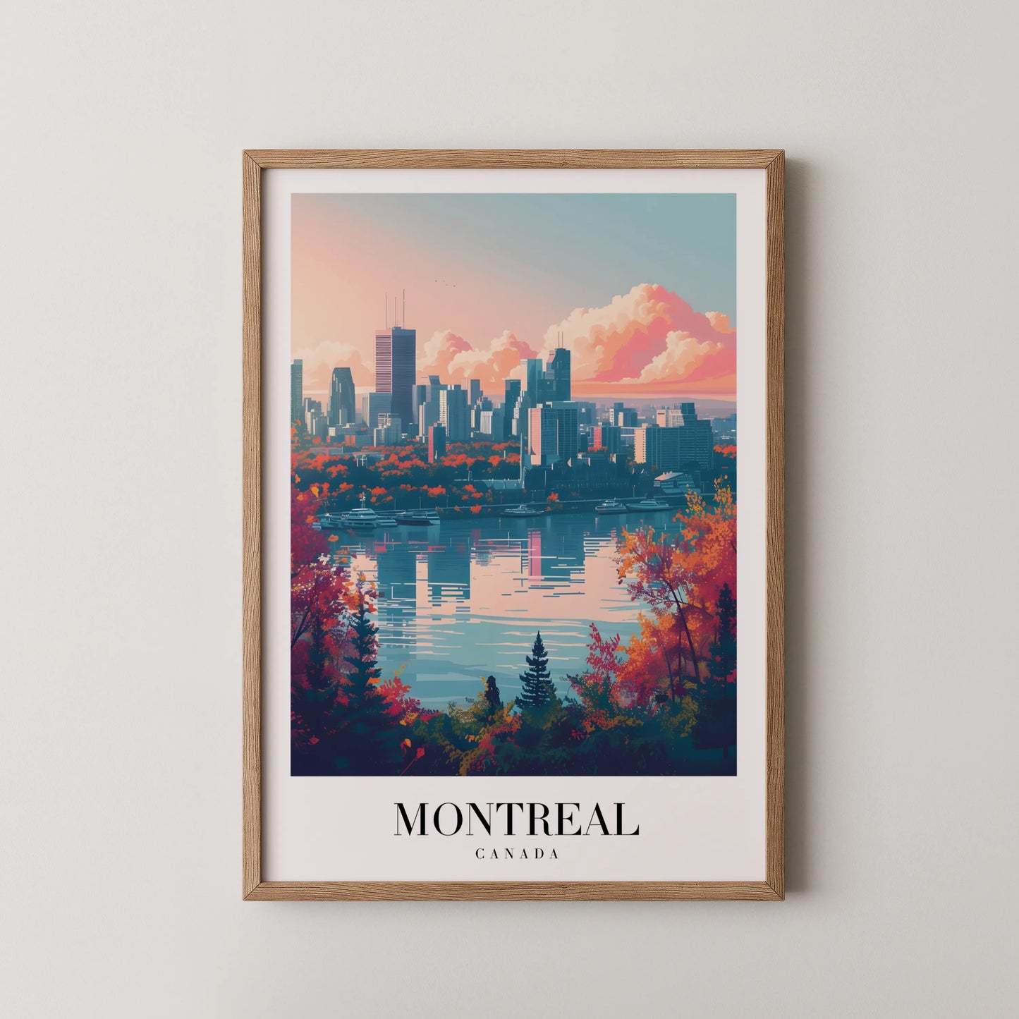Montreal, Canada, City Prints