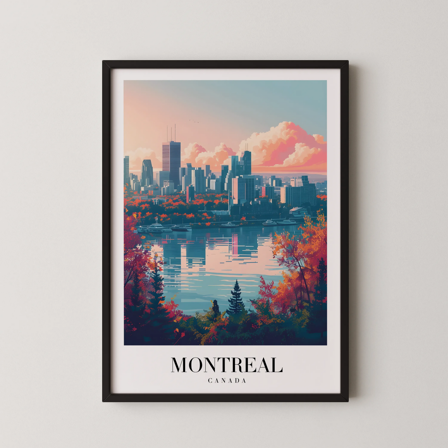 Montreal, Canada, City Prints