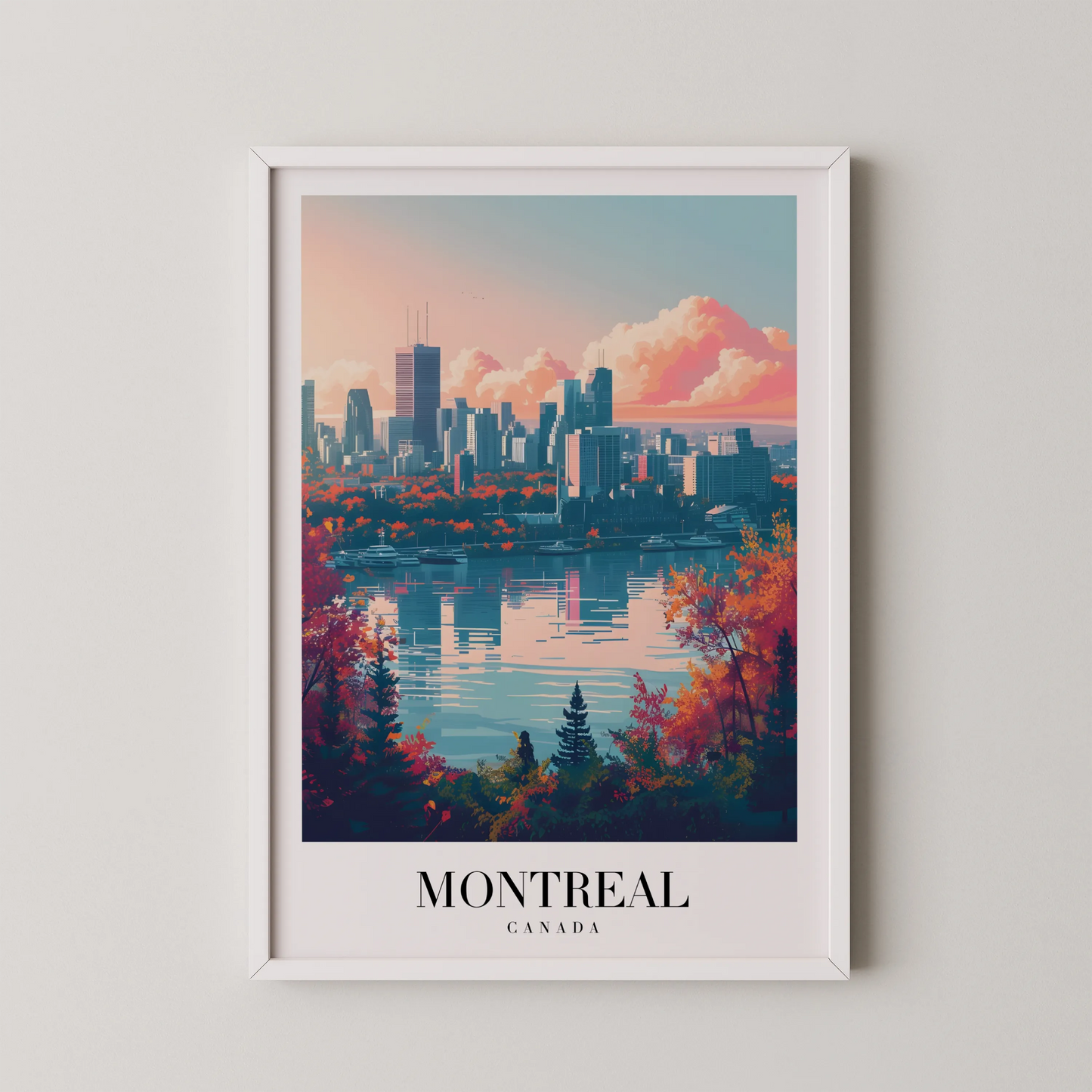 Montreal, Canada, City Prints