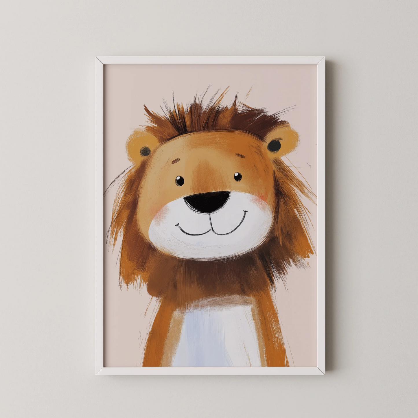Mr Lion - Nursery Prints