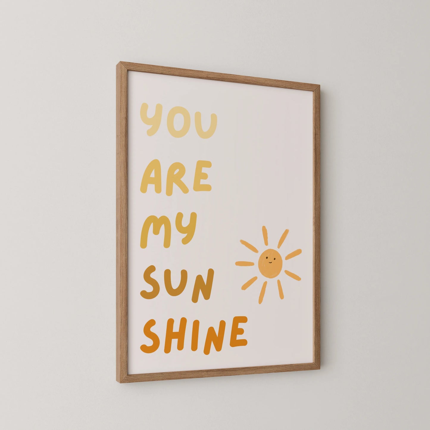 My sunshine - Nursery Prints