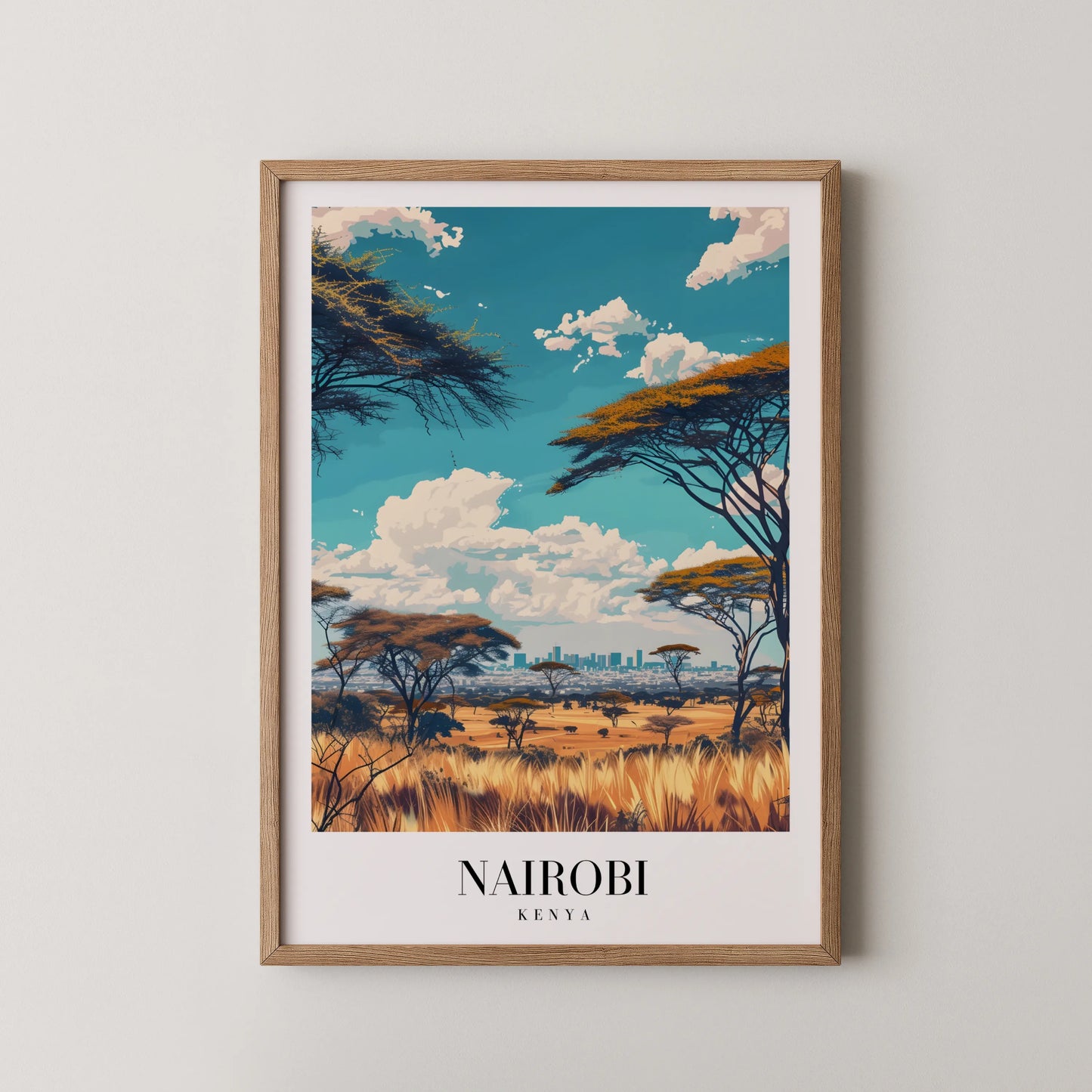Nairobi, Kenya, City Prints