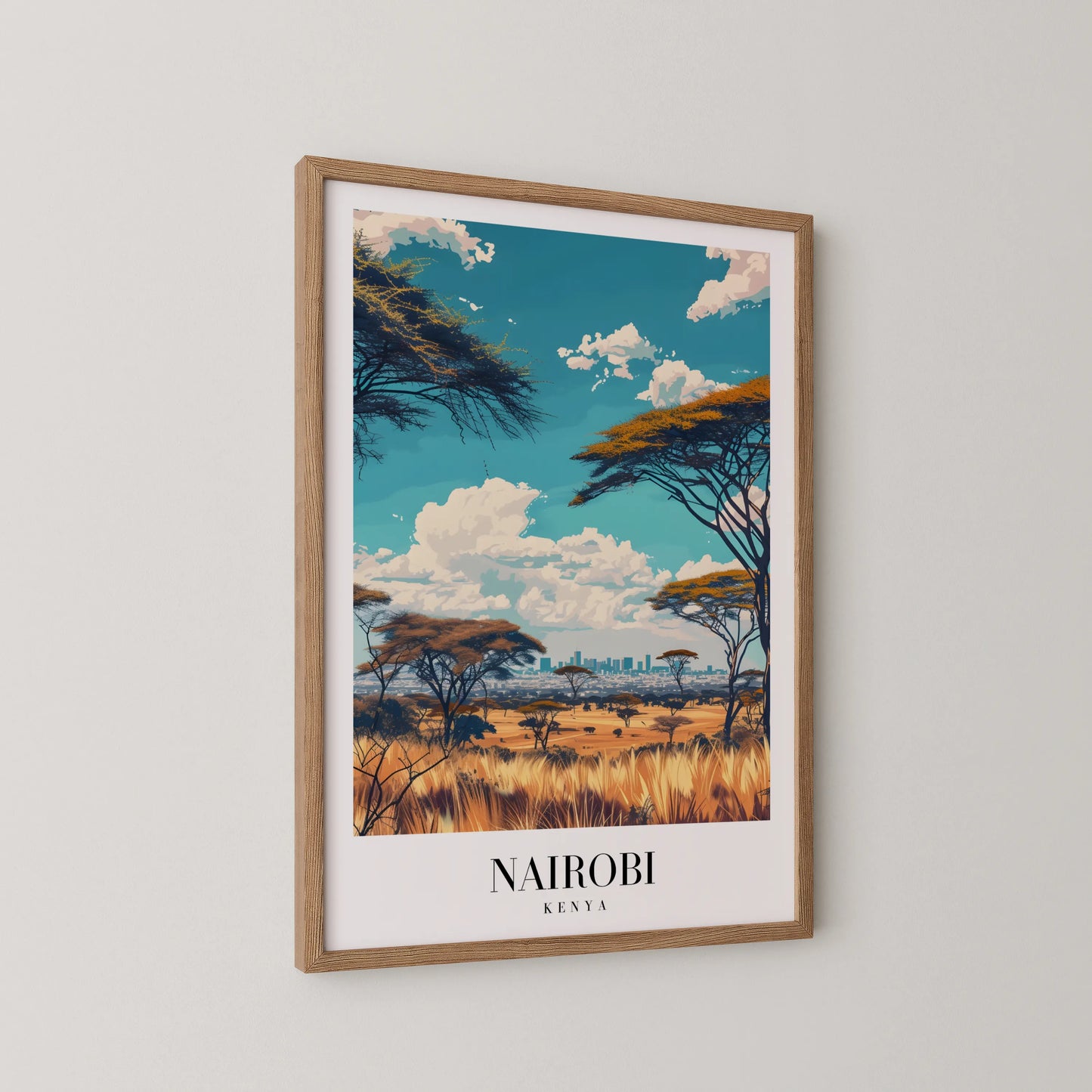 Nairobi, Kenya, City Prints