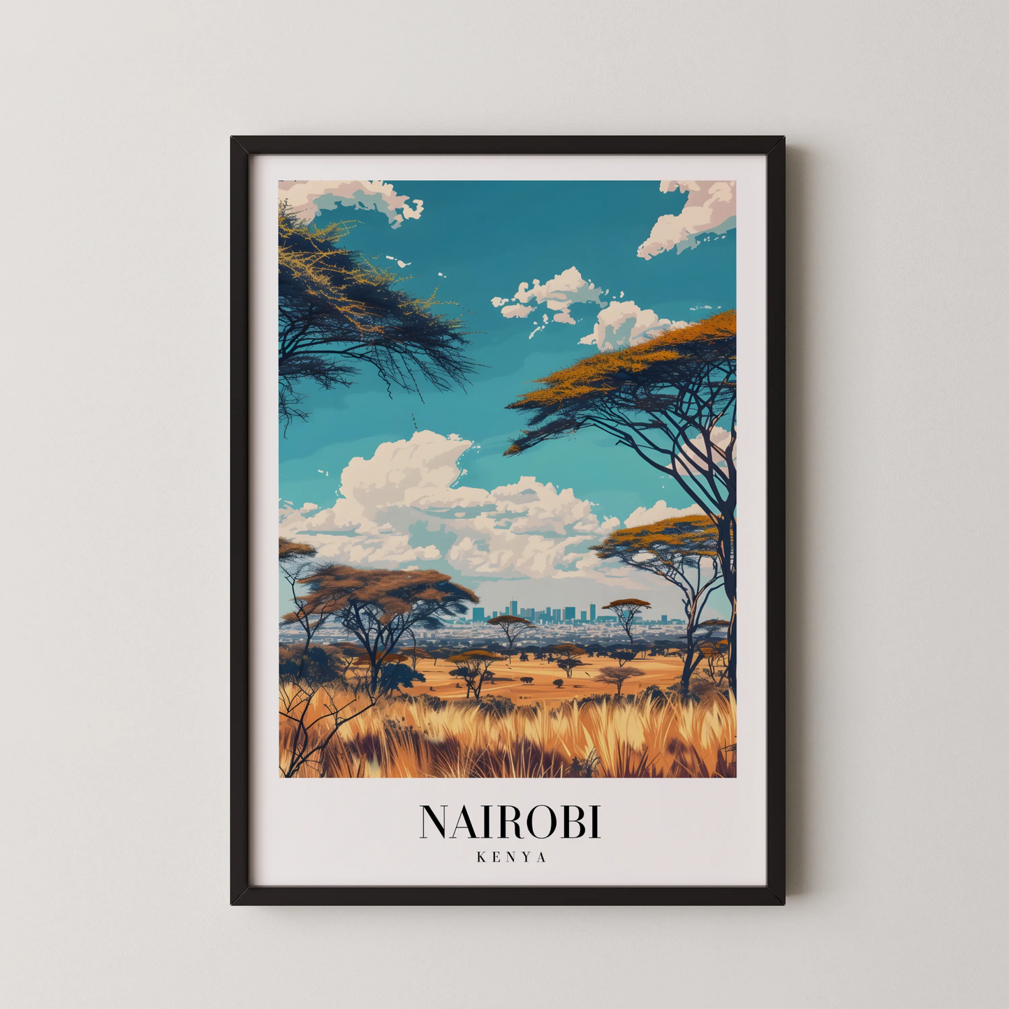 Nairobi, Kenya, City Prints