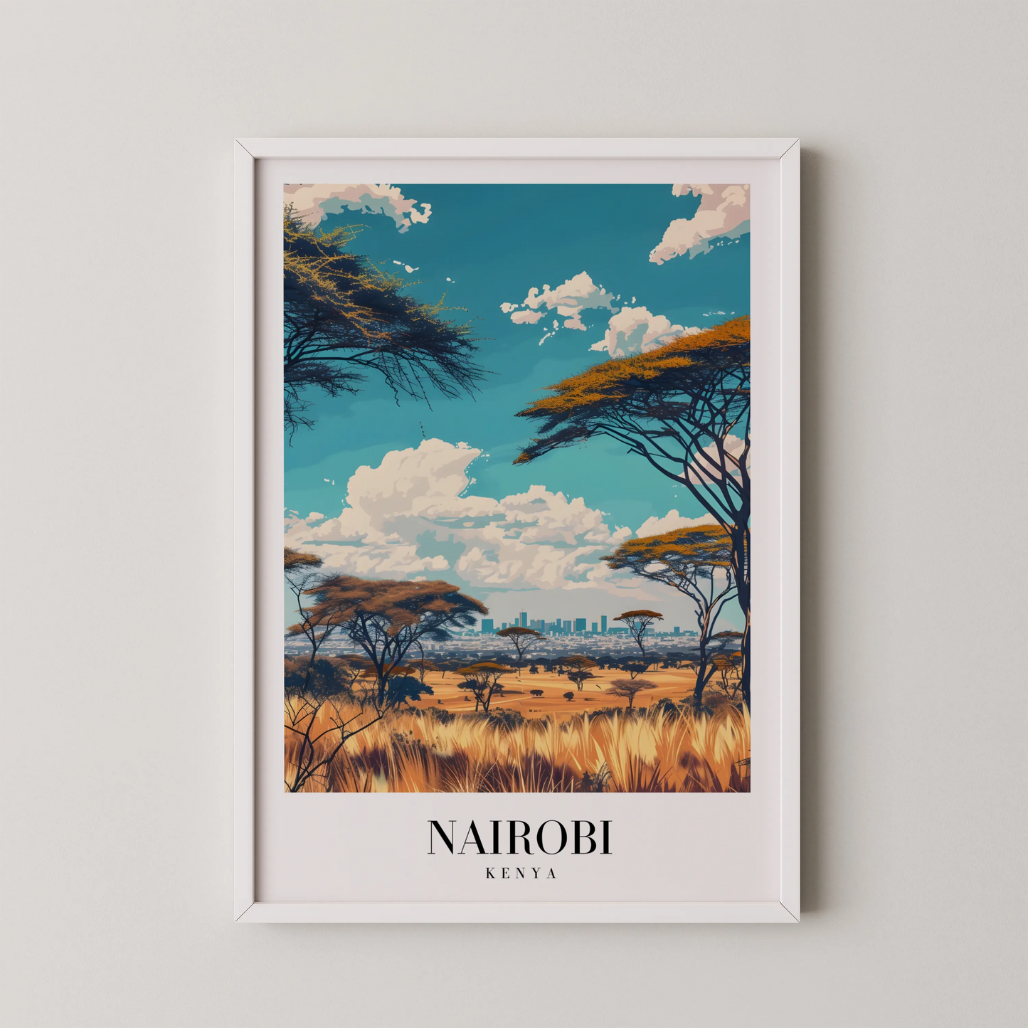 Nairobi, Kenya, City Prints