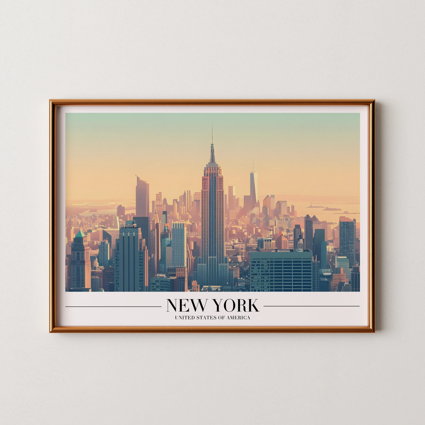 New York, USA, City Prints