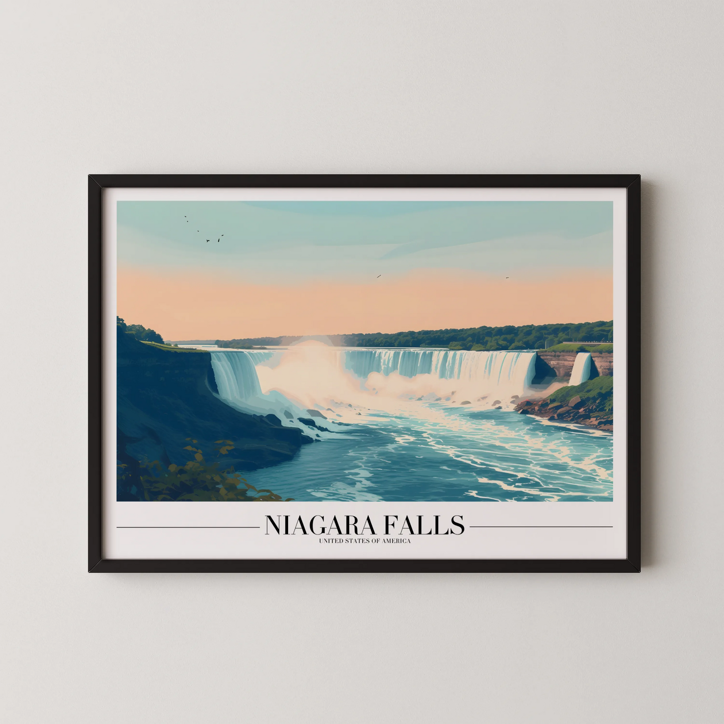 Niagara Falls, USA, City Prints