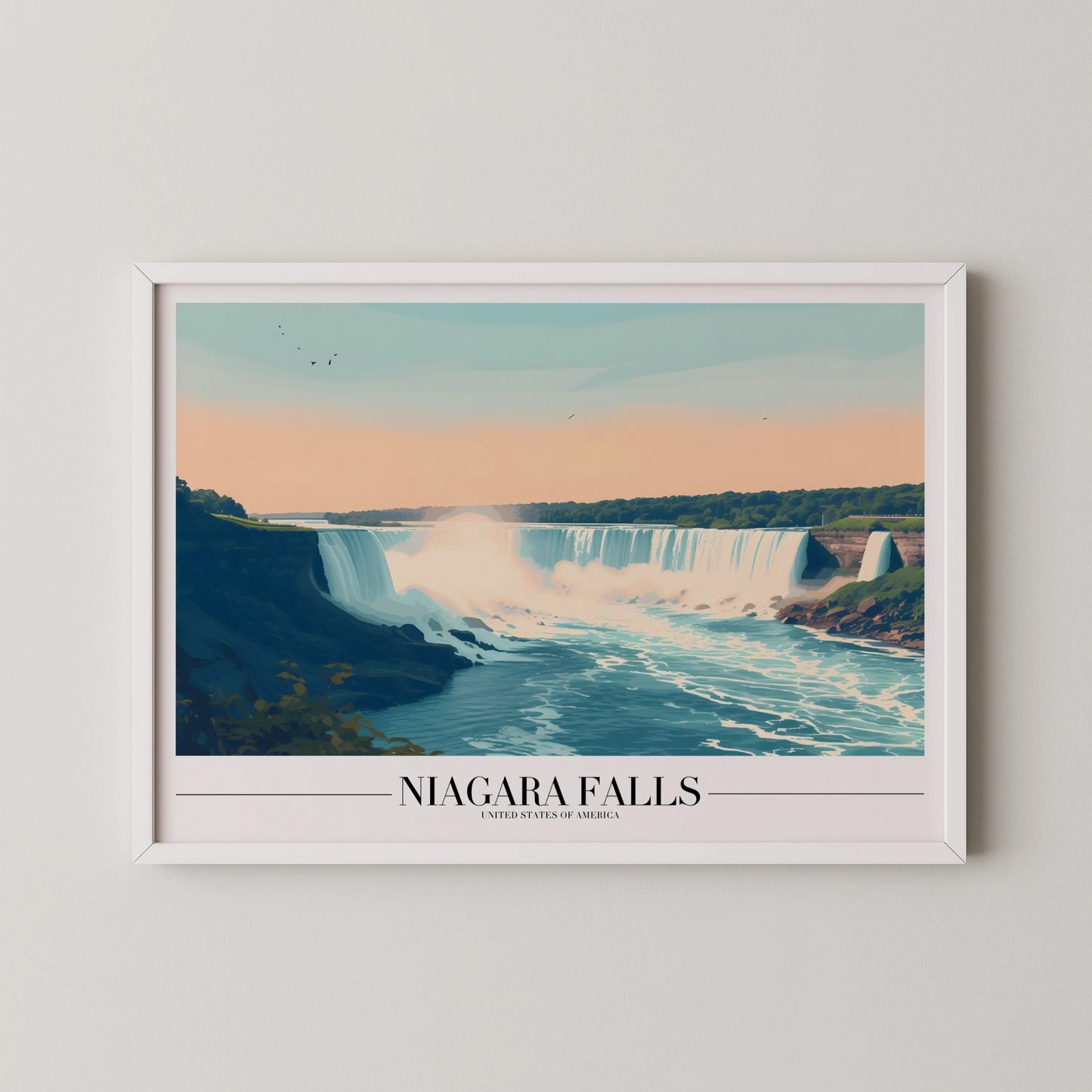 Niagara Falls, USA, City Prints