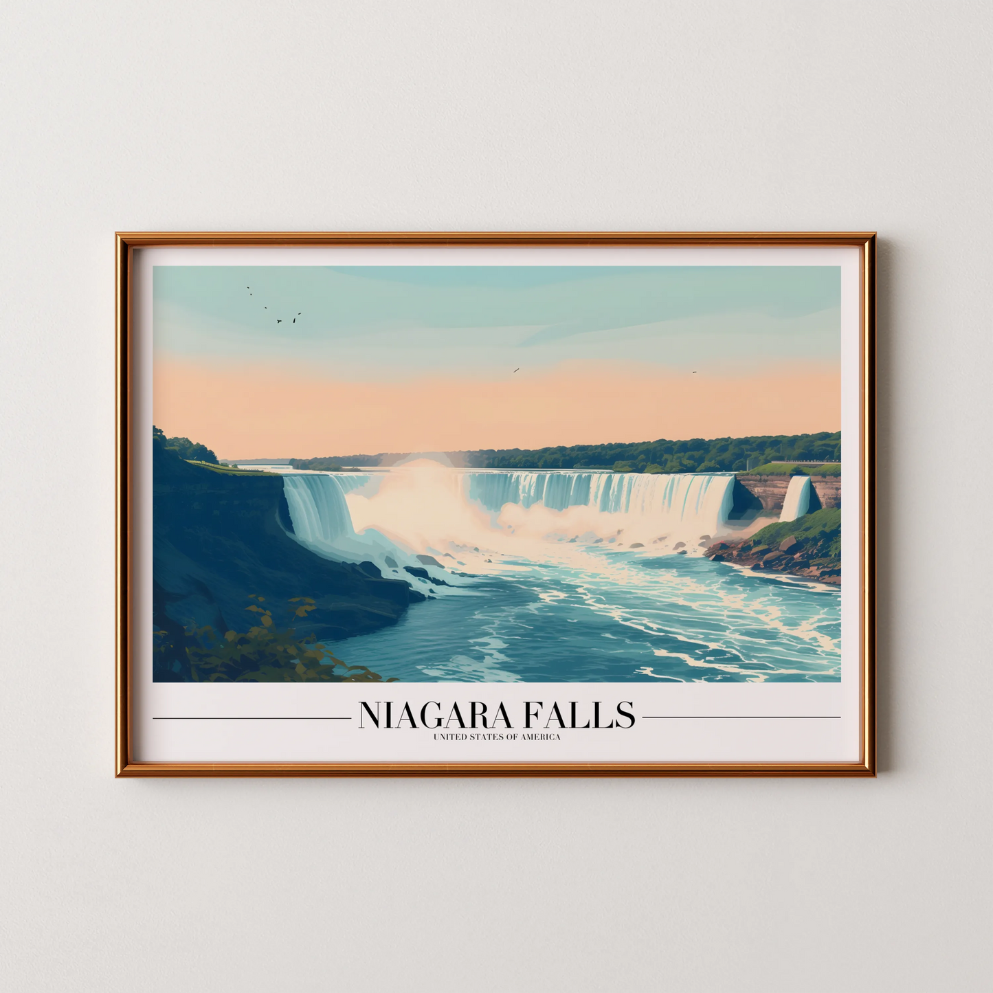 Niagara Falls, USA, City Prints