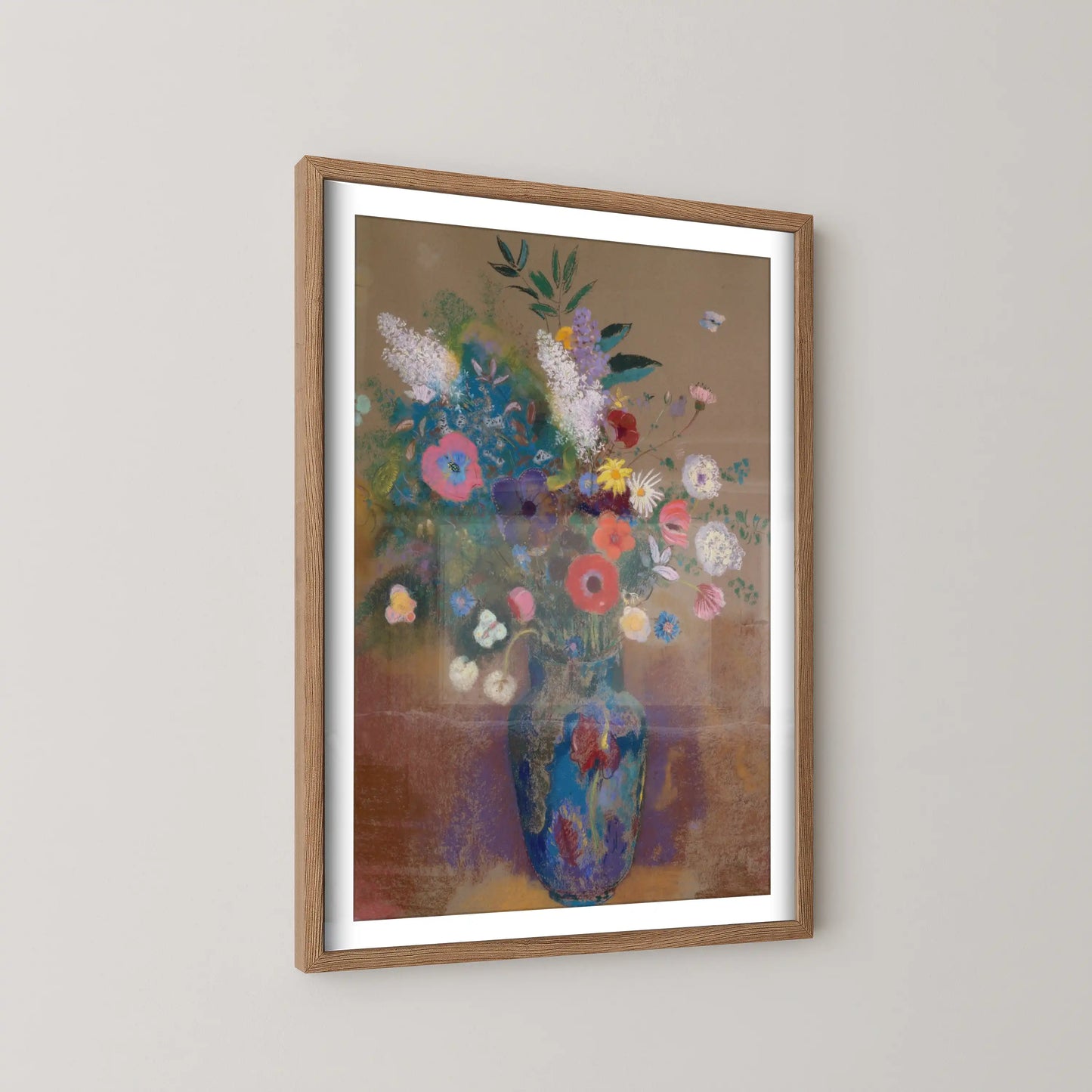 Bouquet of Flowers by Odilon Redon (1900–1905)