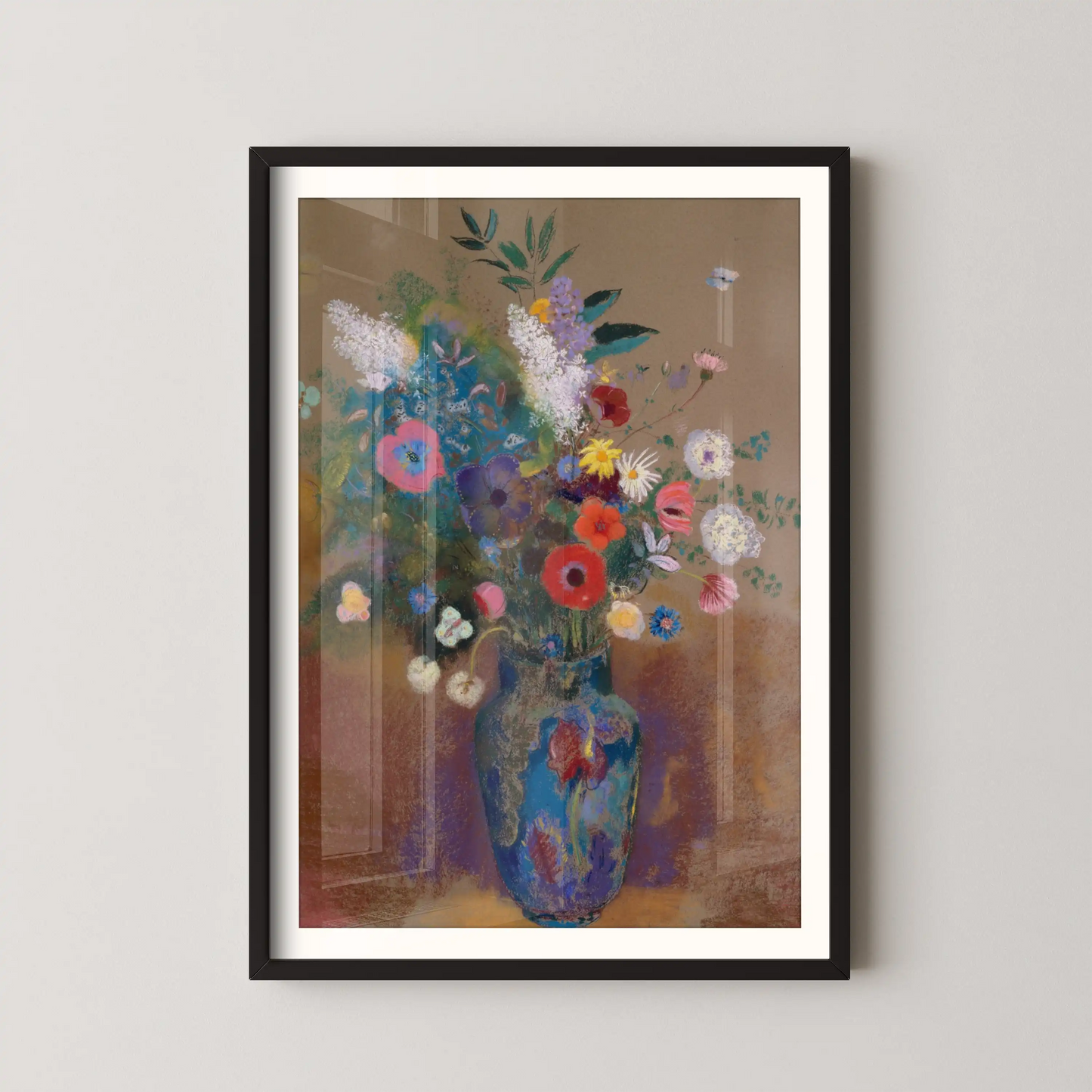 Bouquet of Flowers by Odilon Redon (1900–1905)