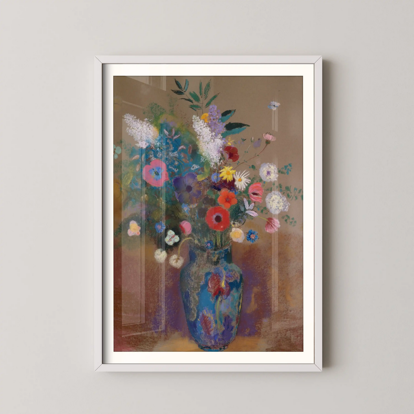 Bouquet of Flowers by Odilon Redon (1900–1905)