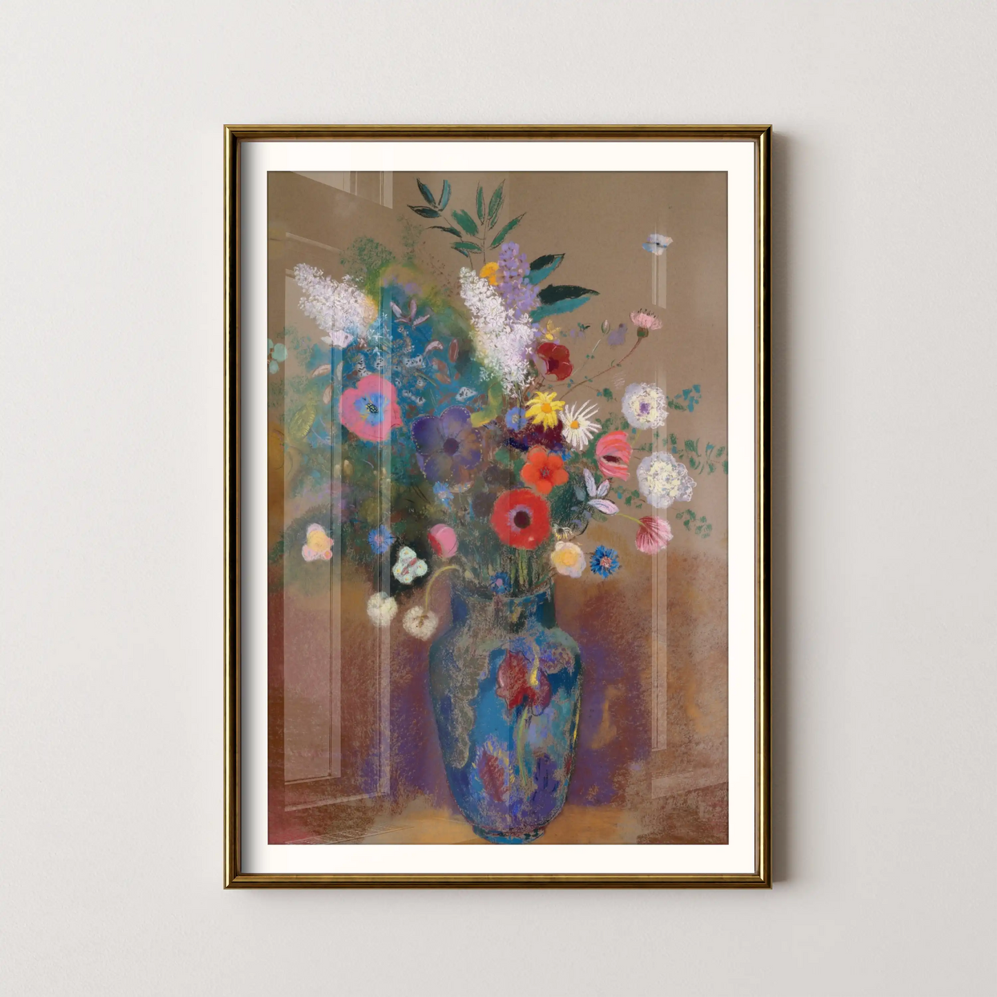 Bouquet of Flowers by Odilon Redon (1900–1905)