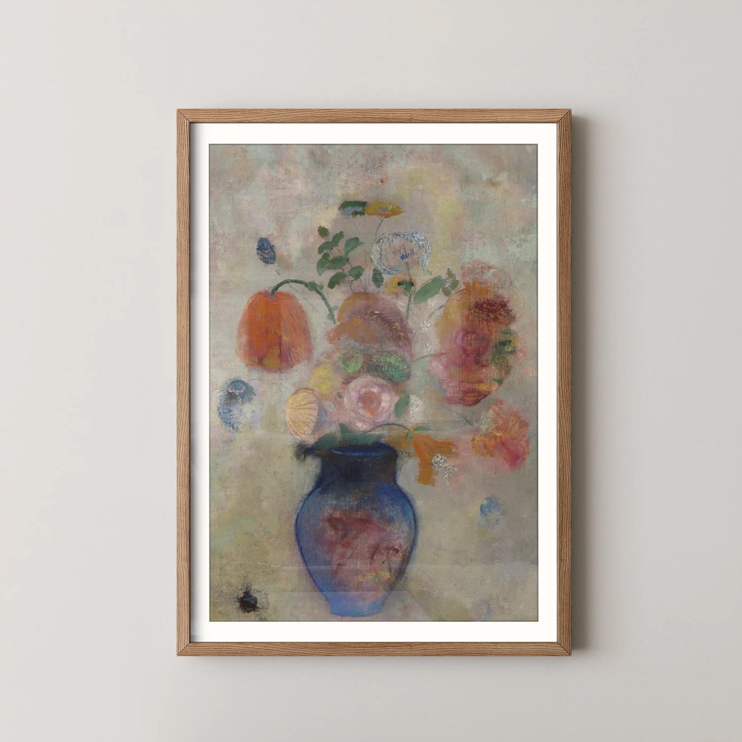 Large Vase with Flowers by Odilon Redon (1912)