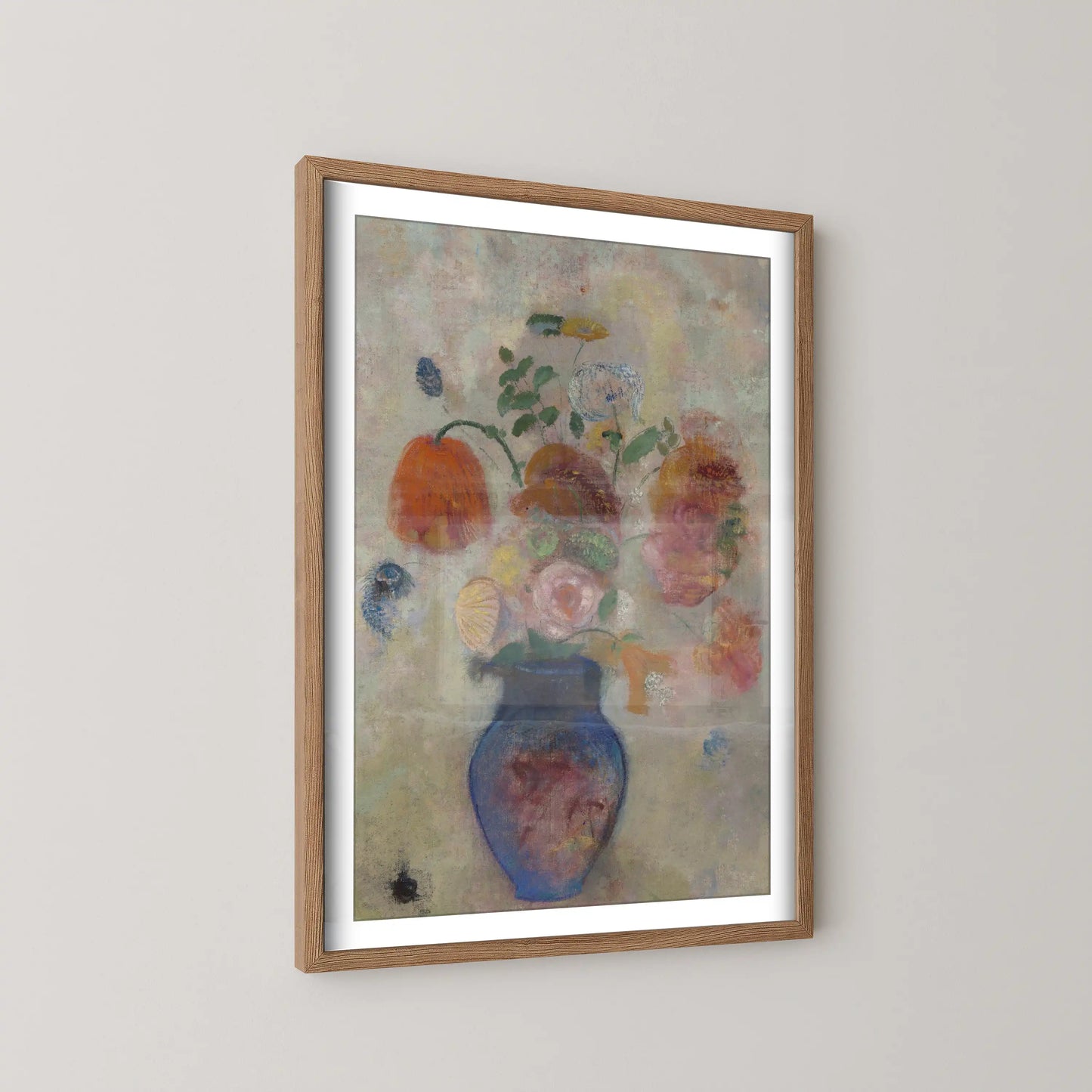 Large Vase with Flowers by Odilon Redon (1912)