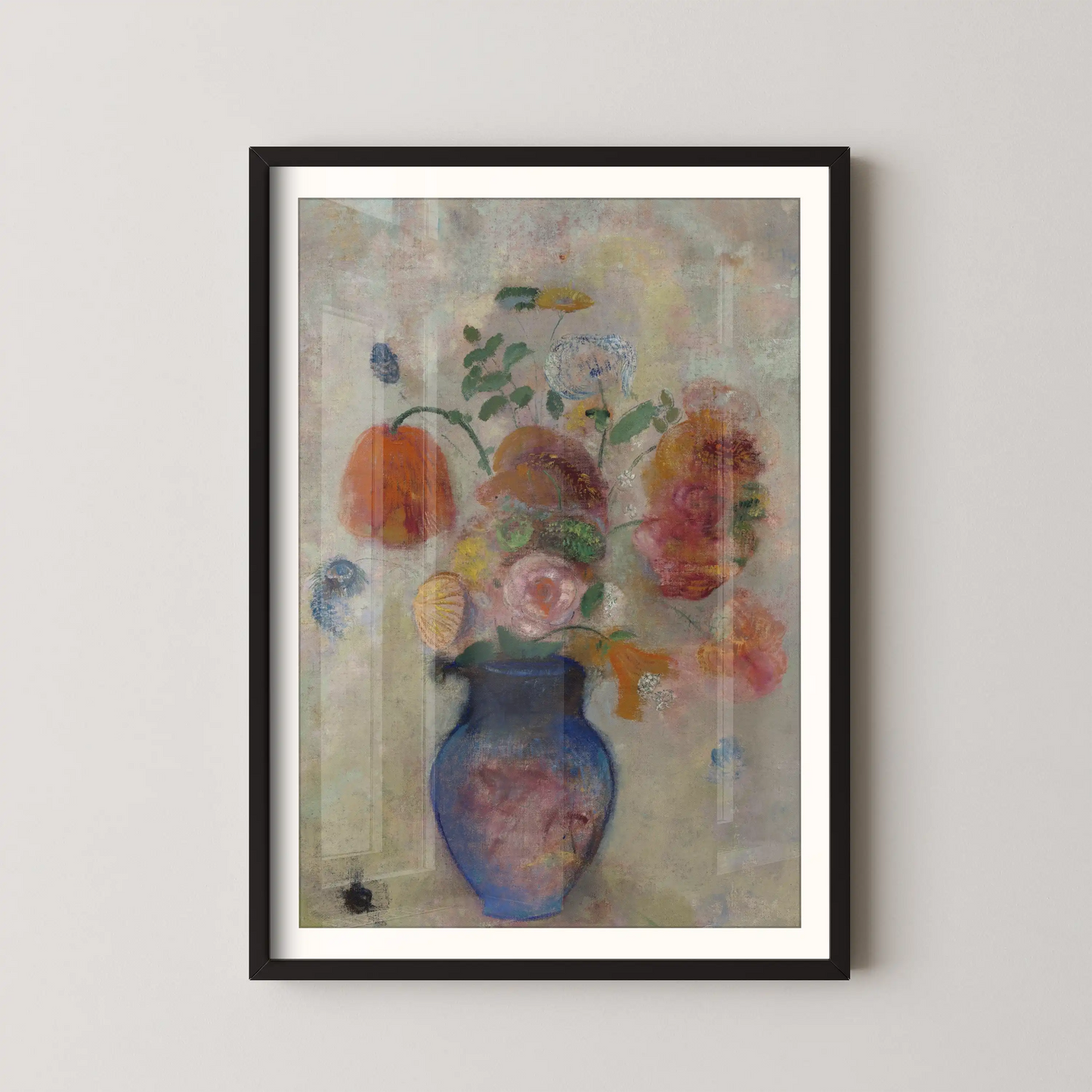 Large Vase with Flowers by Odilon Redon (1912)