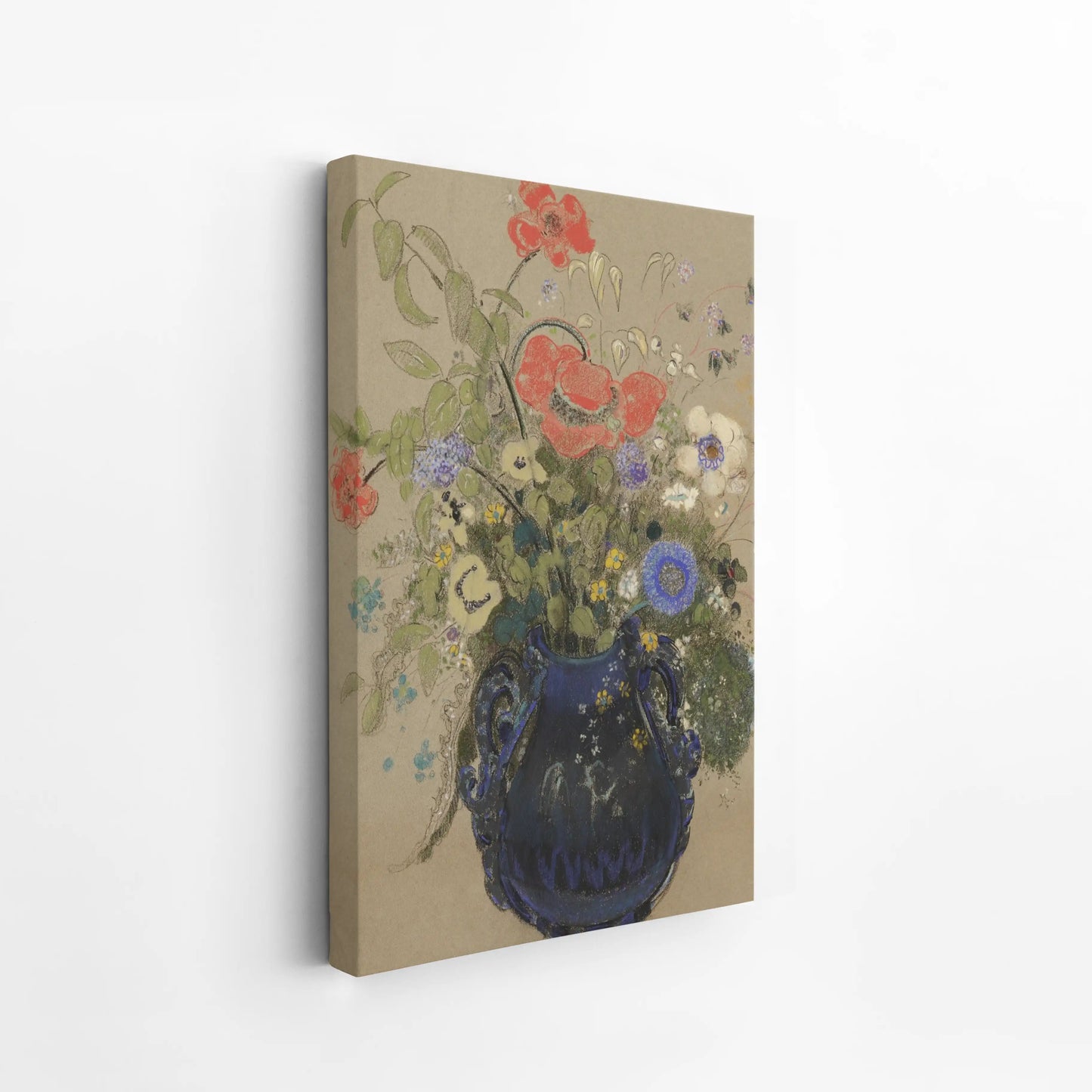 Vase of Flowers by Odilon Redon (1905-1908)