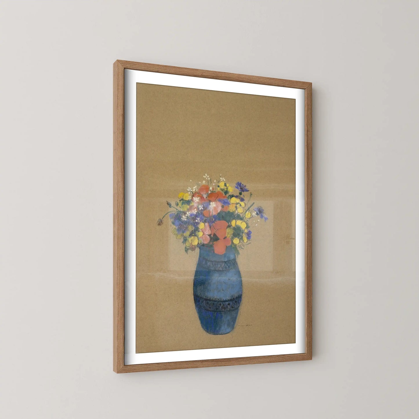 Vase of Flowers by Odilon Redon (1909)