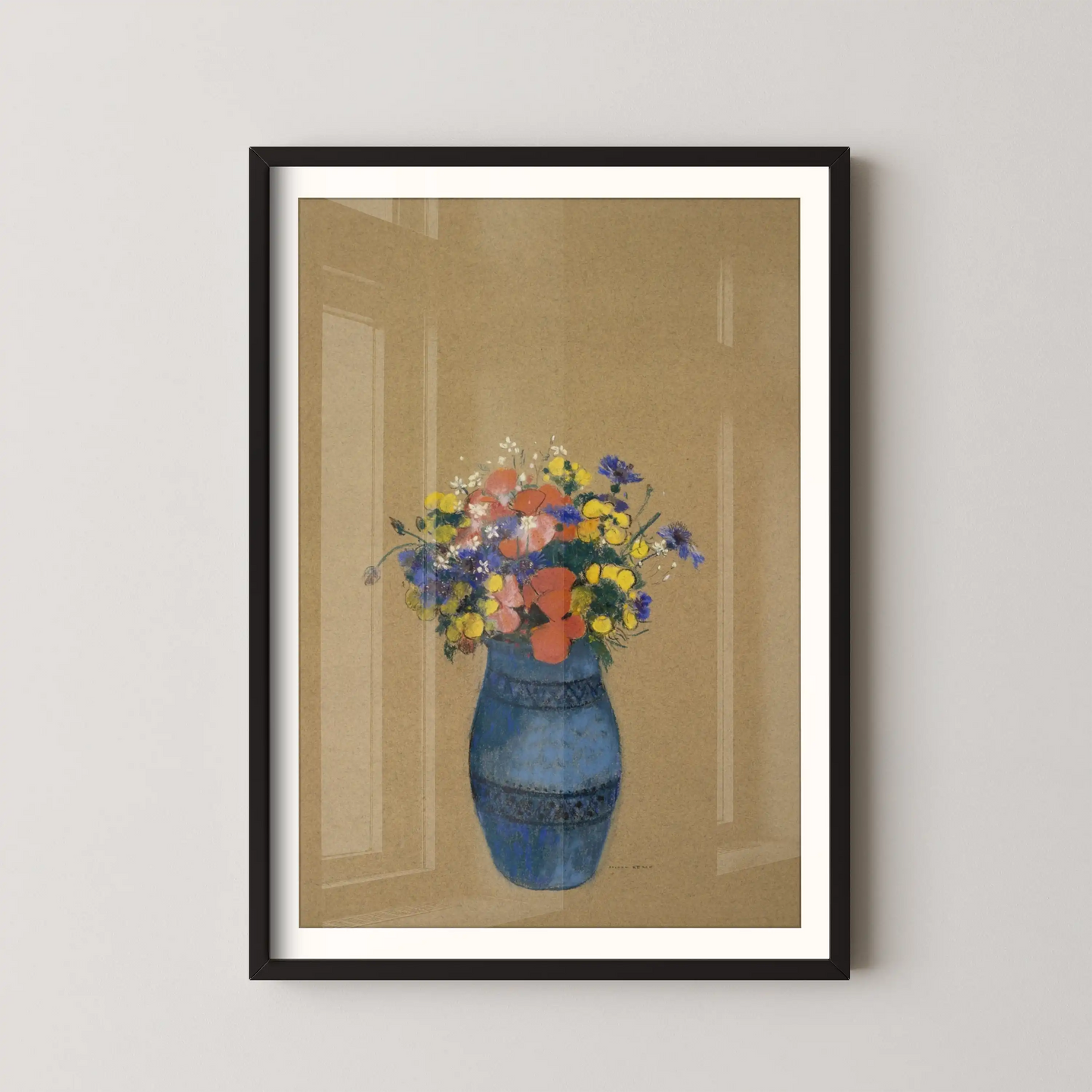 Vase of Flowers by Odilon Redon (1909)