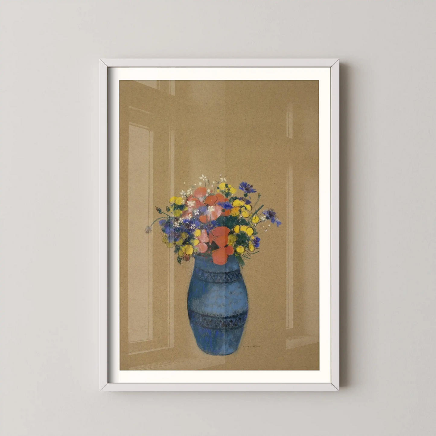 Vase of Flowers by Odilon Redon (1909)