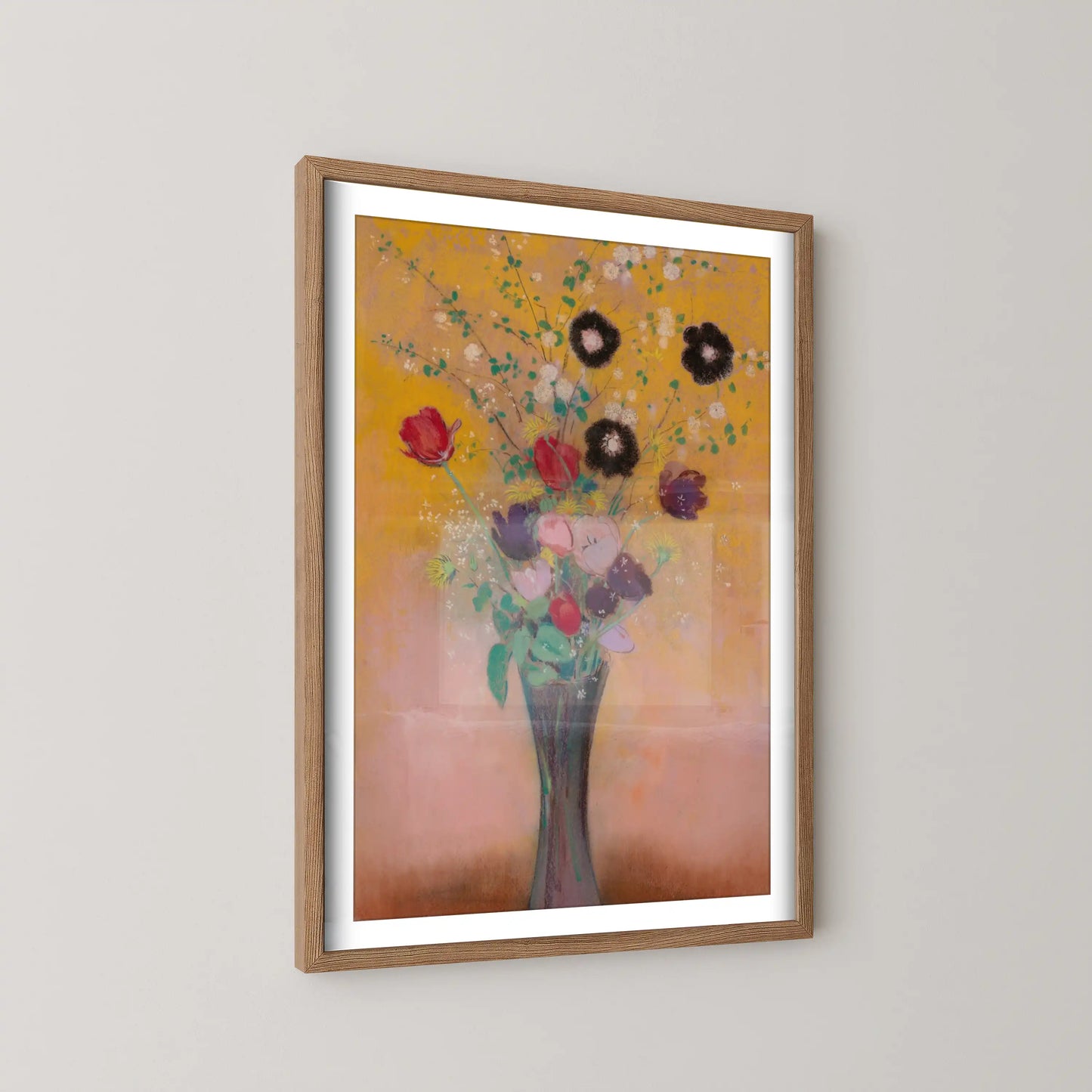Vase of Flowers by Odilon Redon (1916)