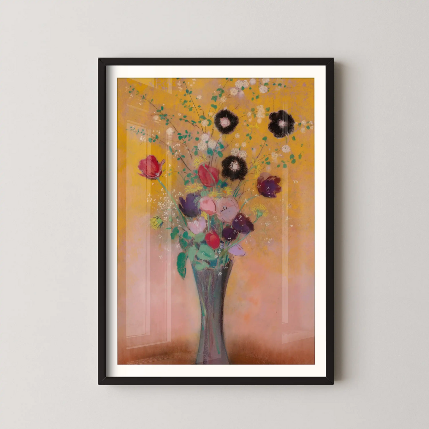 Vase of Flowers by Odilon Redon (1916)