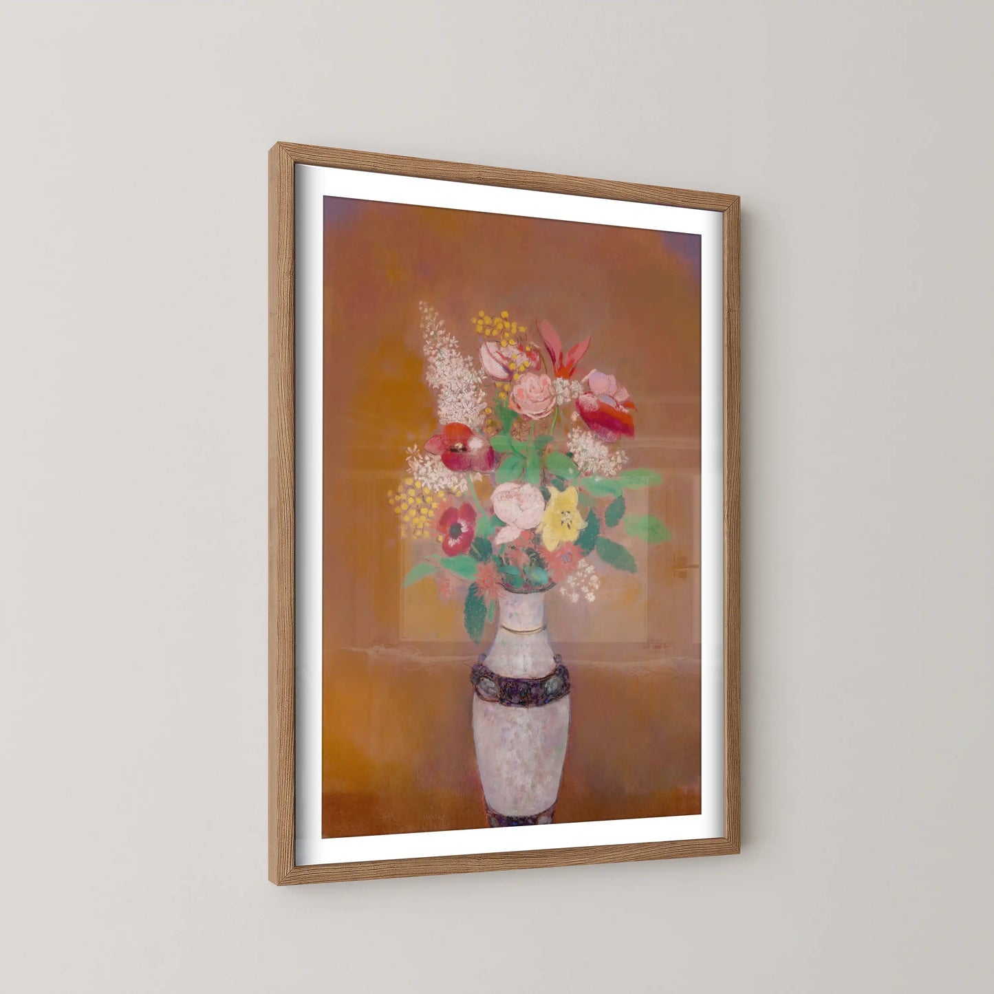 Vase of Flowers by Odilon Redon