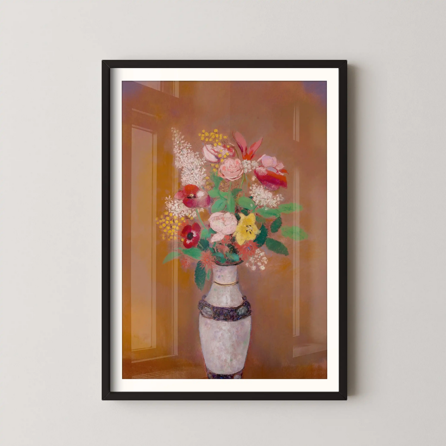 Vase of Flowers by Odilon Redon