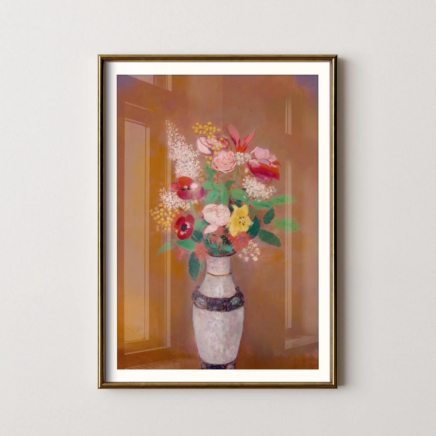 Vase of Flowers by Odilon Redon