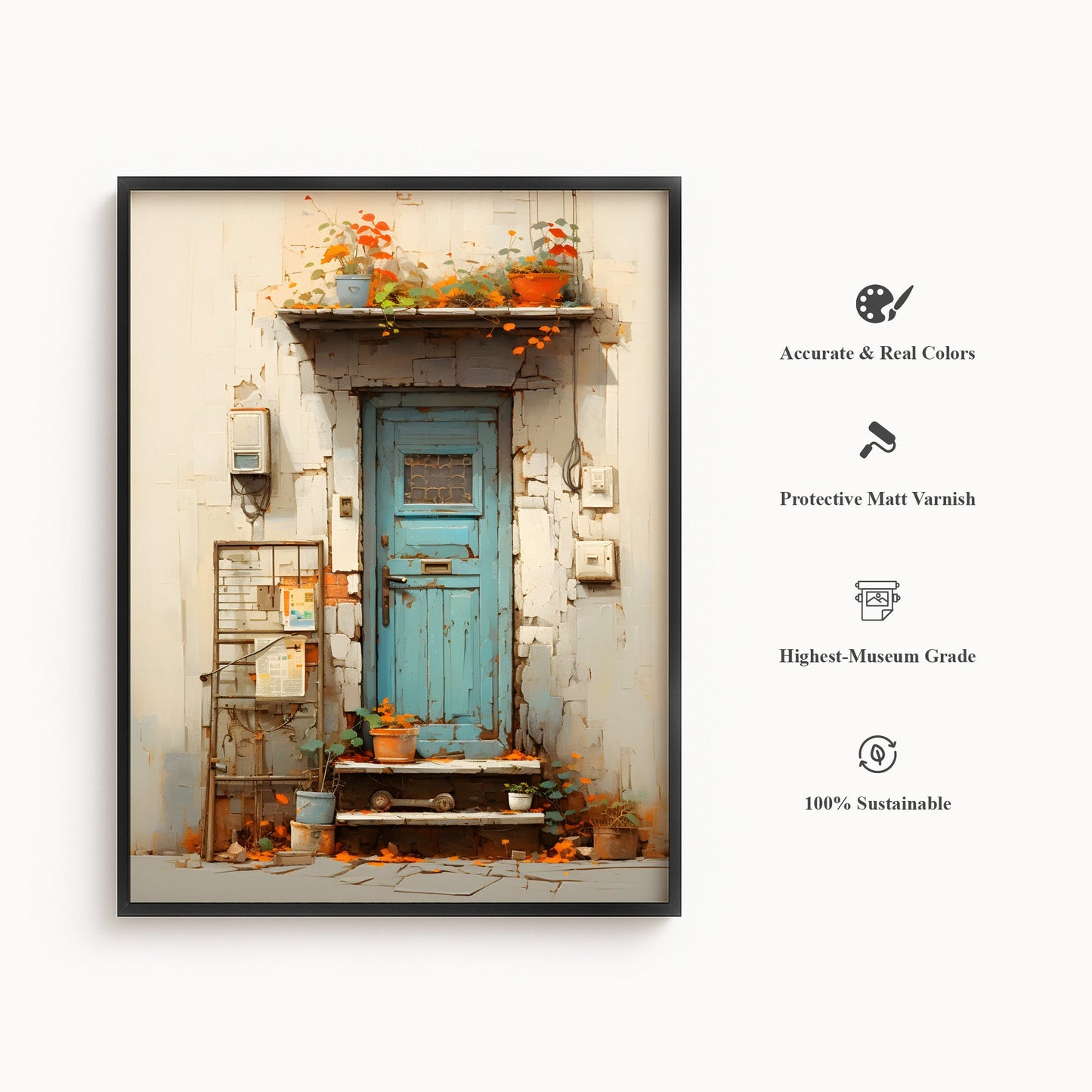 Whispers Behind the blue door