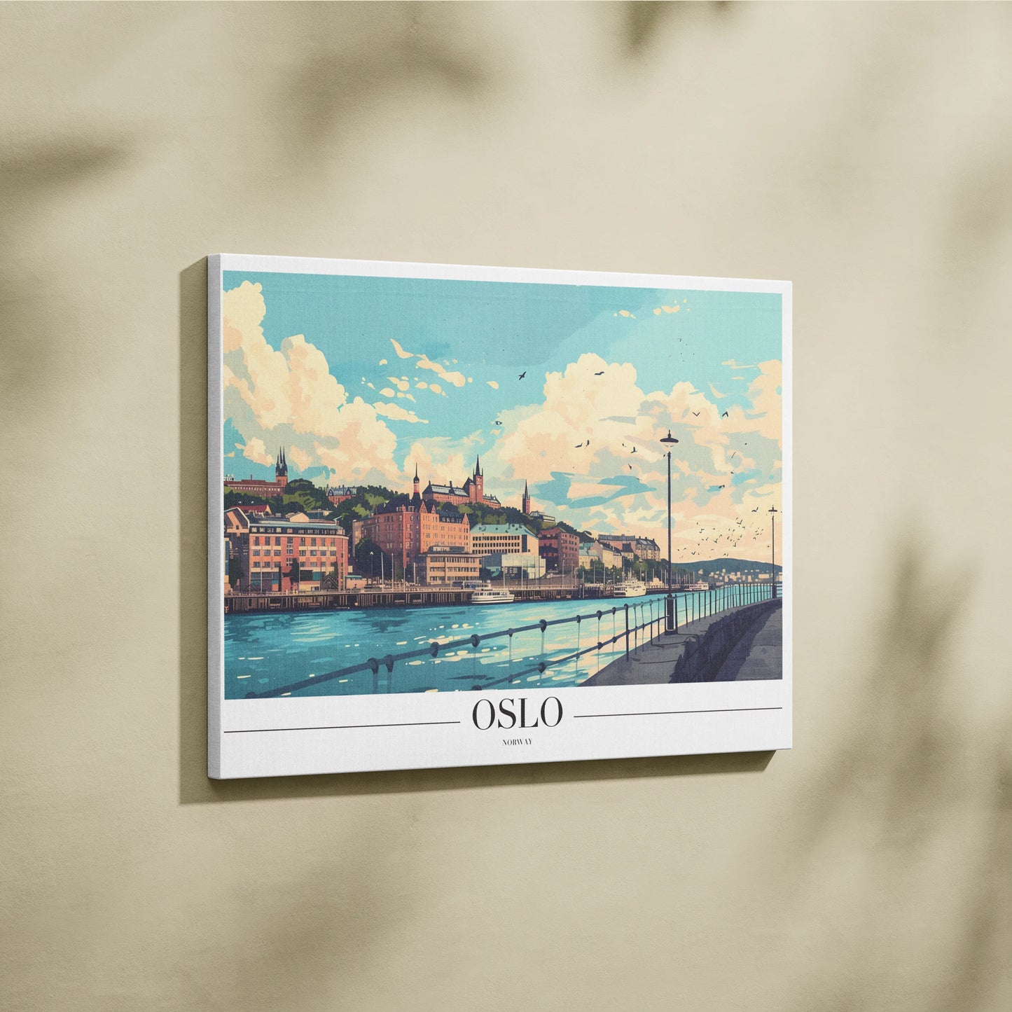 Osla, Norway, City Prints