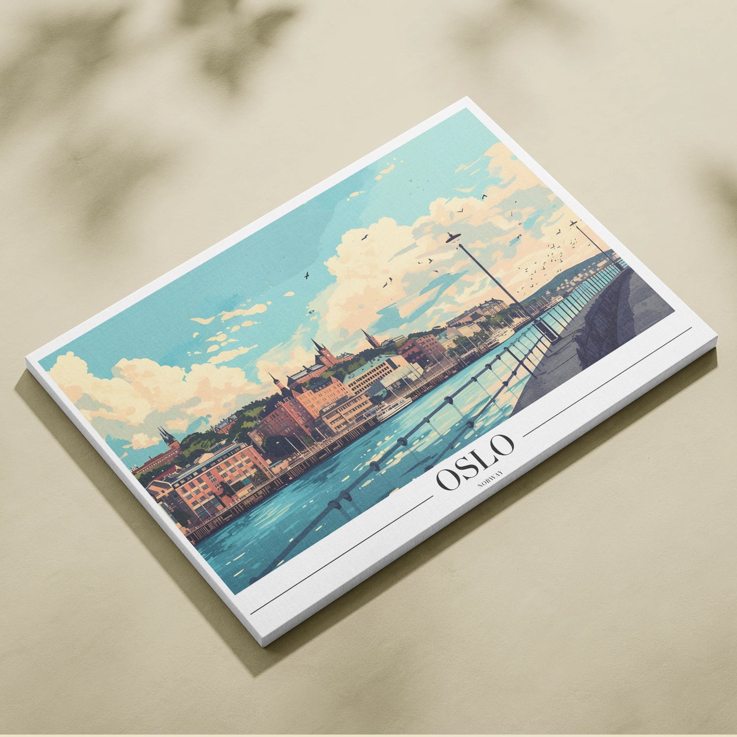Osla, Norway, City Prints