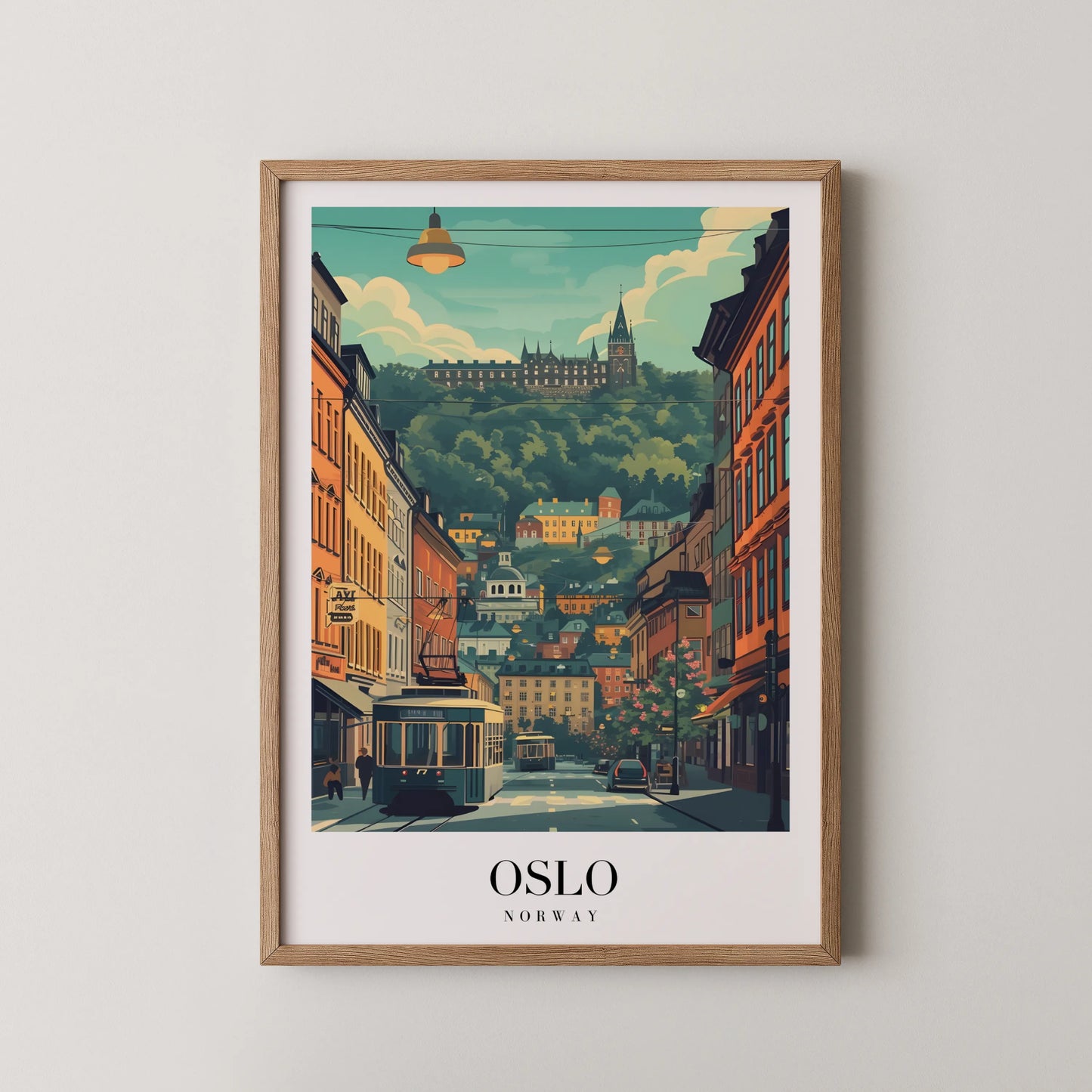 Oslo, Norway, City Prints