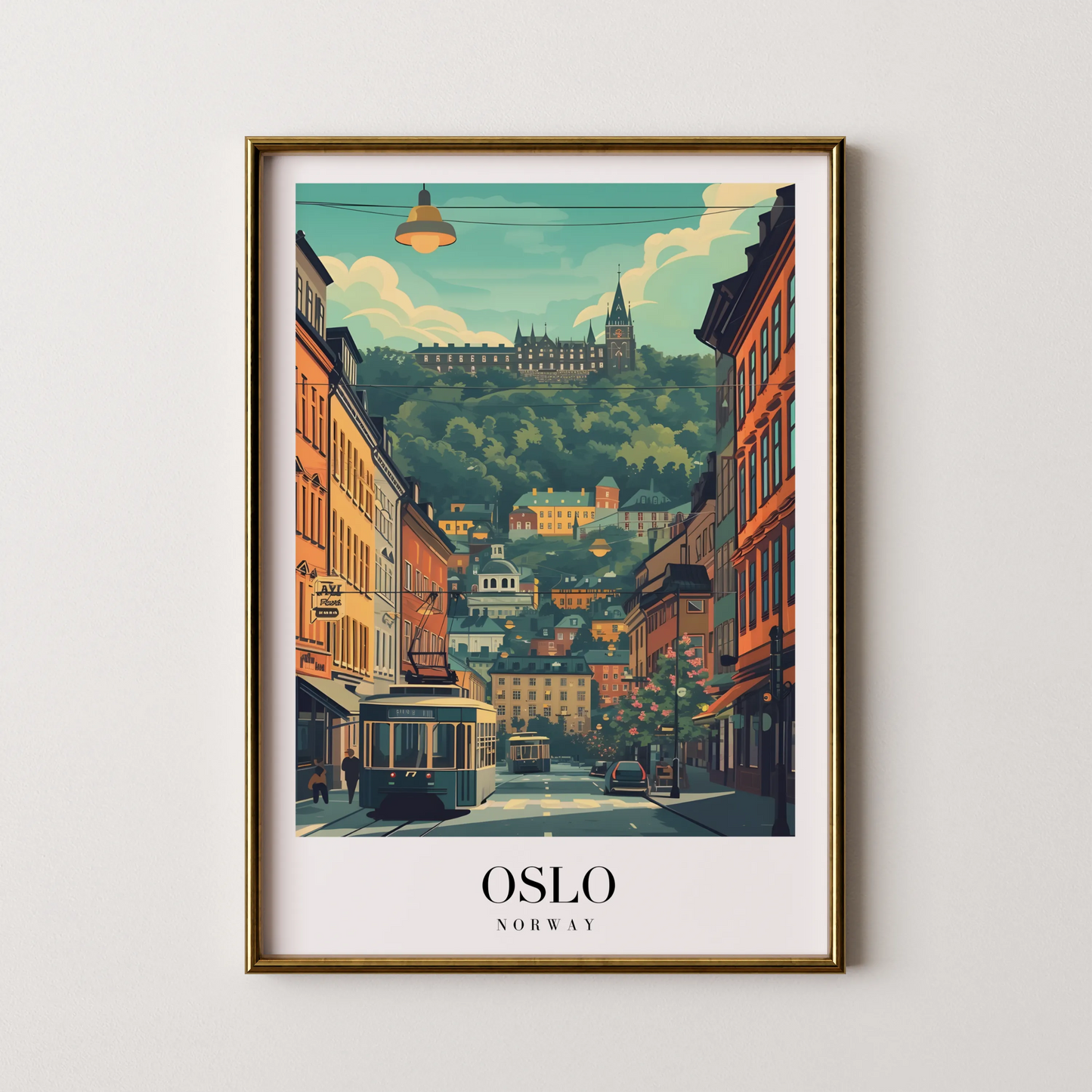Oslo, Norway, City Prints