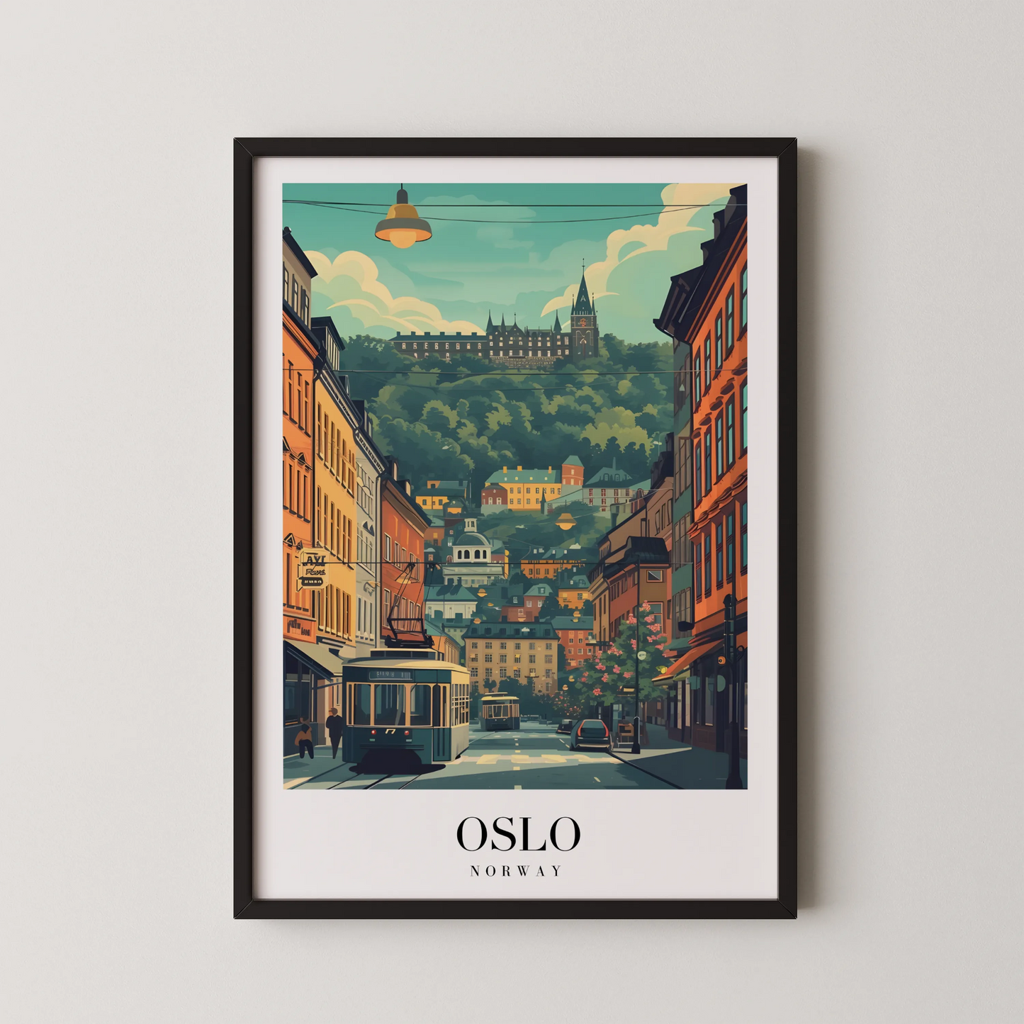Oslo, Norway, City Prints
